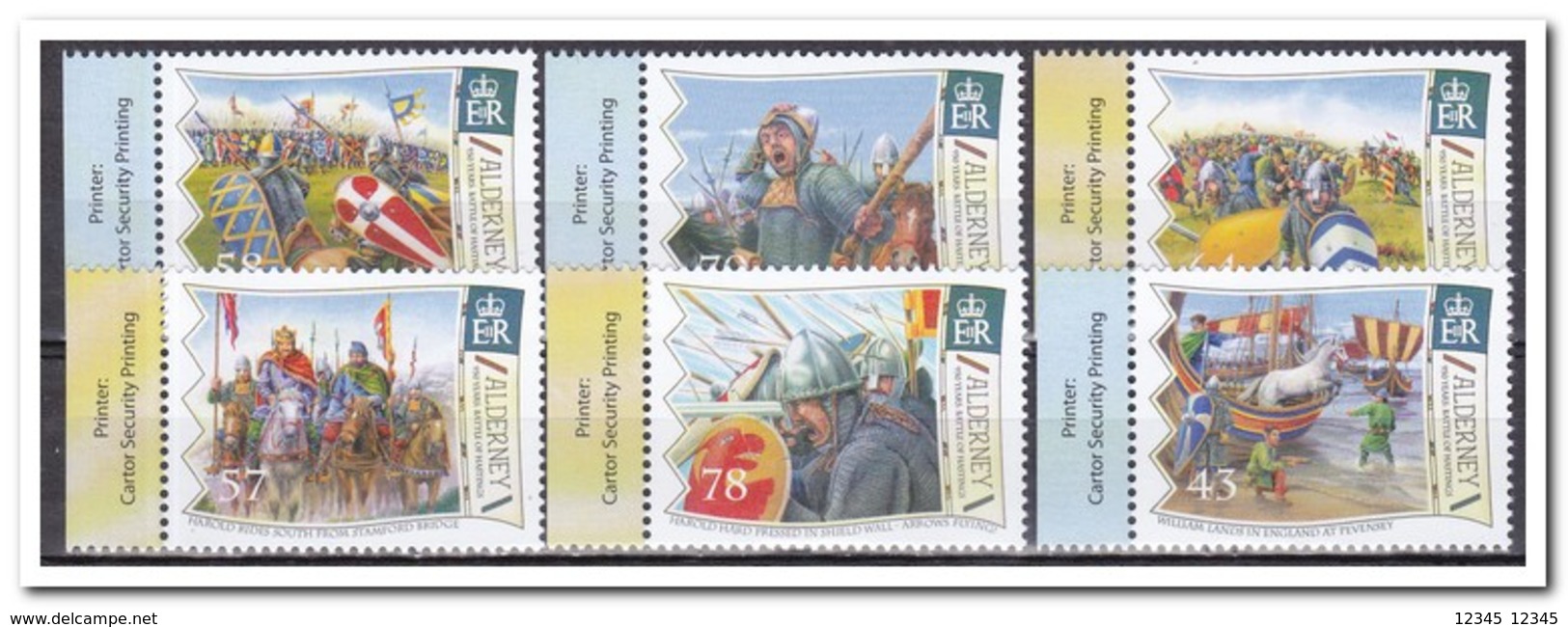 Alderney, Postfris MNH, 950 Years Battle Of Hastings - Alderney