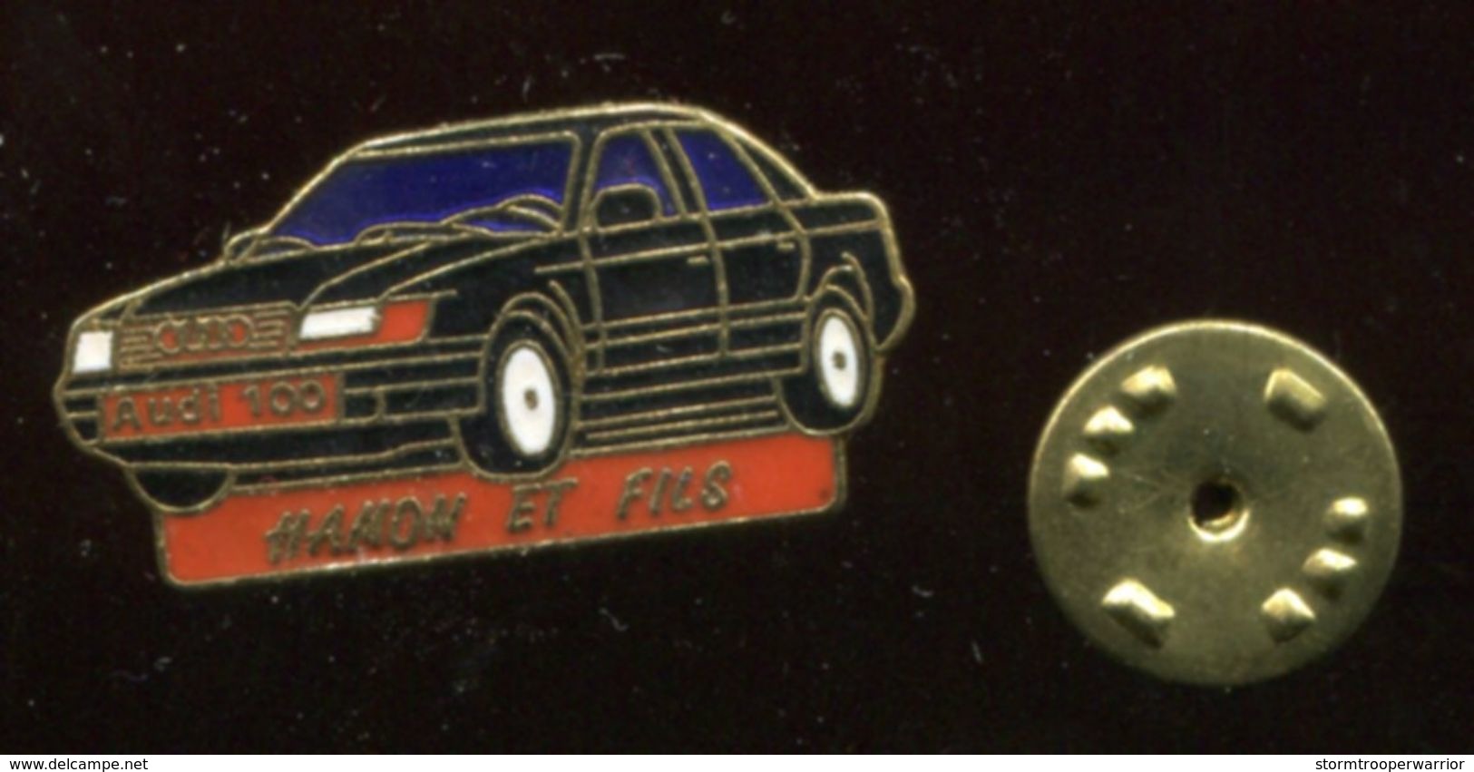 Pin's - AUDI 100 Hamon Et Fils Voiture Automobile - Audi