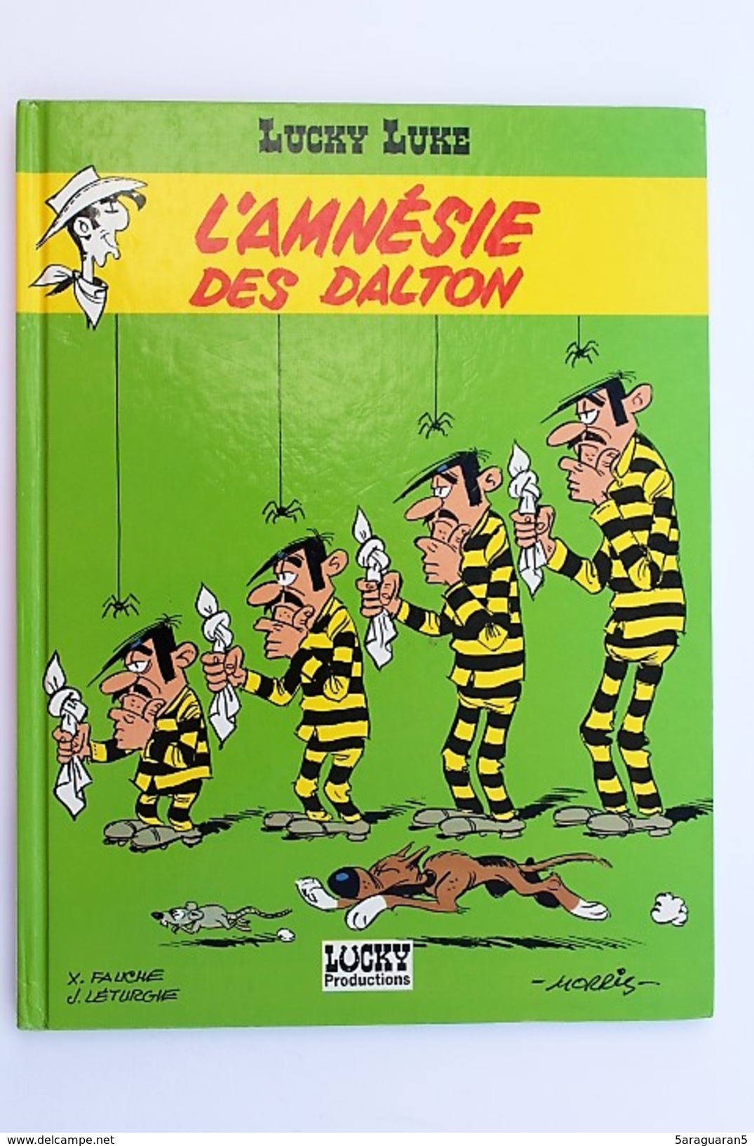 BD LUCKY LUKE - 60 - L'amnésie Des Dalton - BE - Rééd. 1991 - Lucky Luke