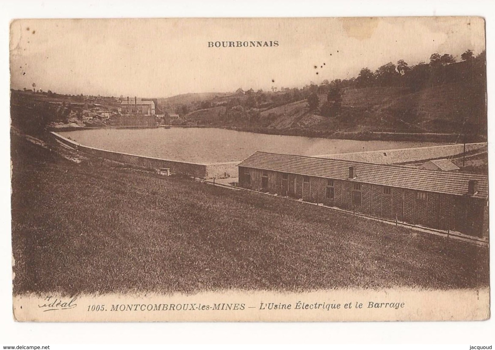 Allier Montcombroux Les Mines L'usine électrique Et Le Barrage - Autres & Non Classés