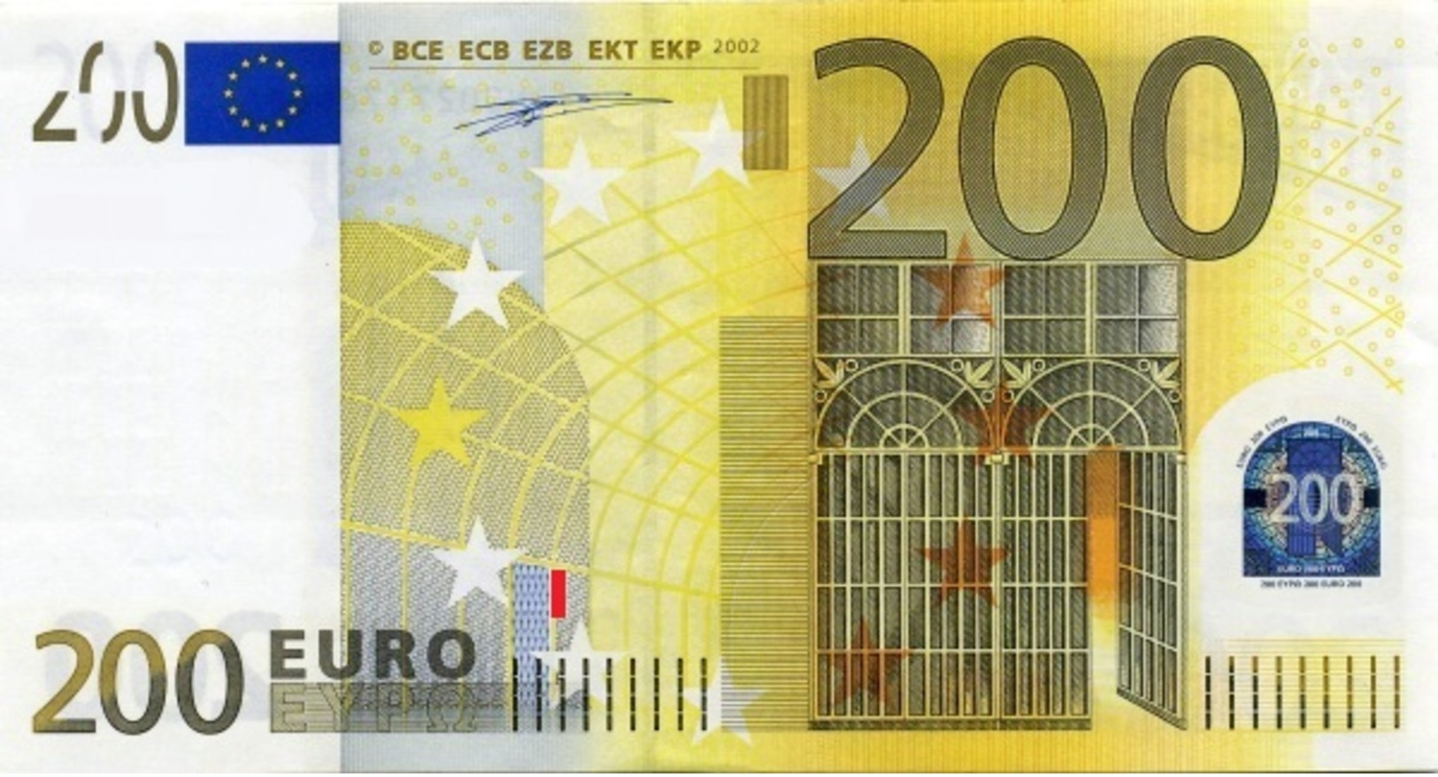 EURO GERMANY 200 X DUISENBERG R005 UNC - 200 Euro