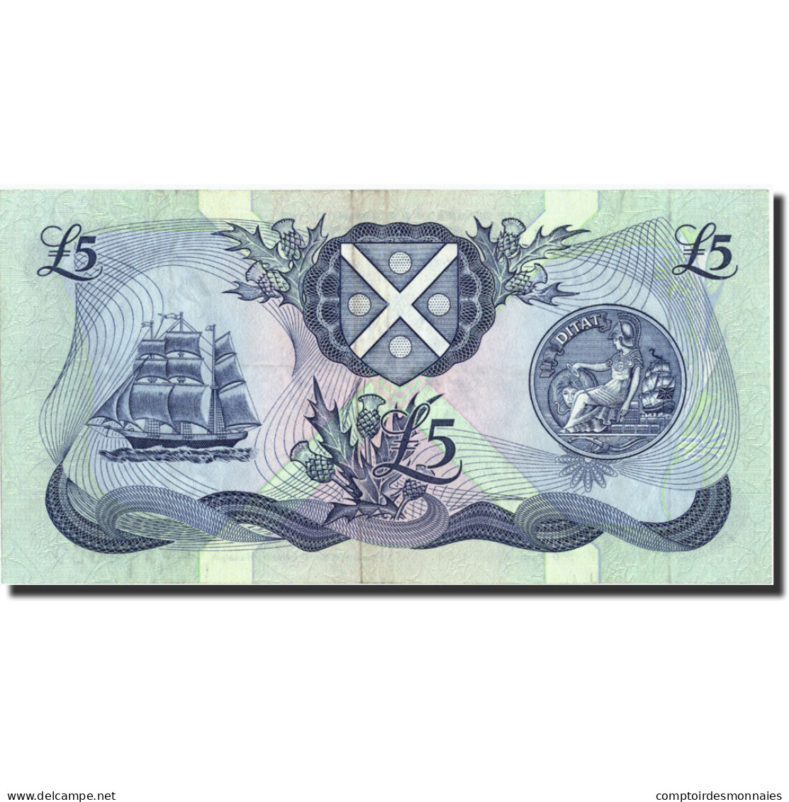 Billet, Scotland, 5 Pounds, 1993, 1993-01-18, KM:116b, SUP - 5 Pond