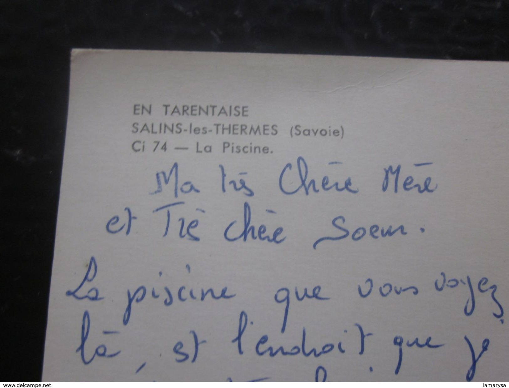 CPSM De Salins Les Thermes La Piscine Savoie En Tarentaise - Autres & Non Classés