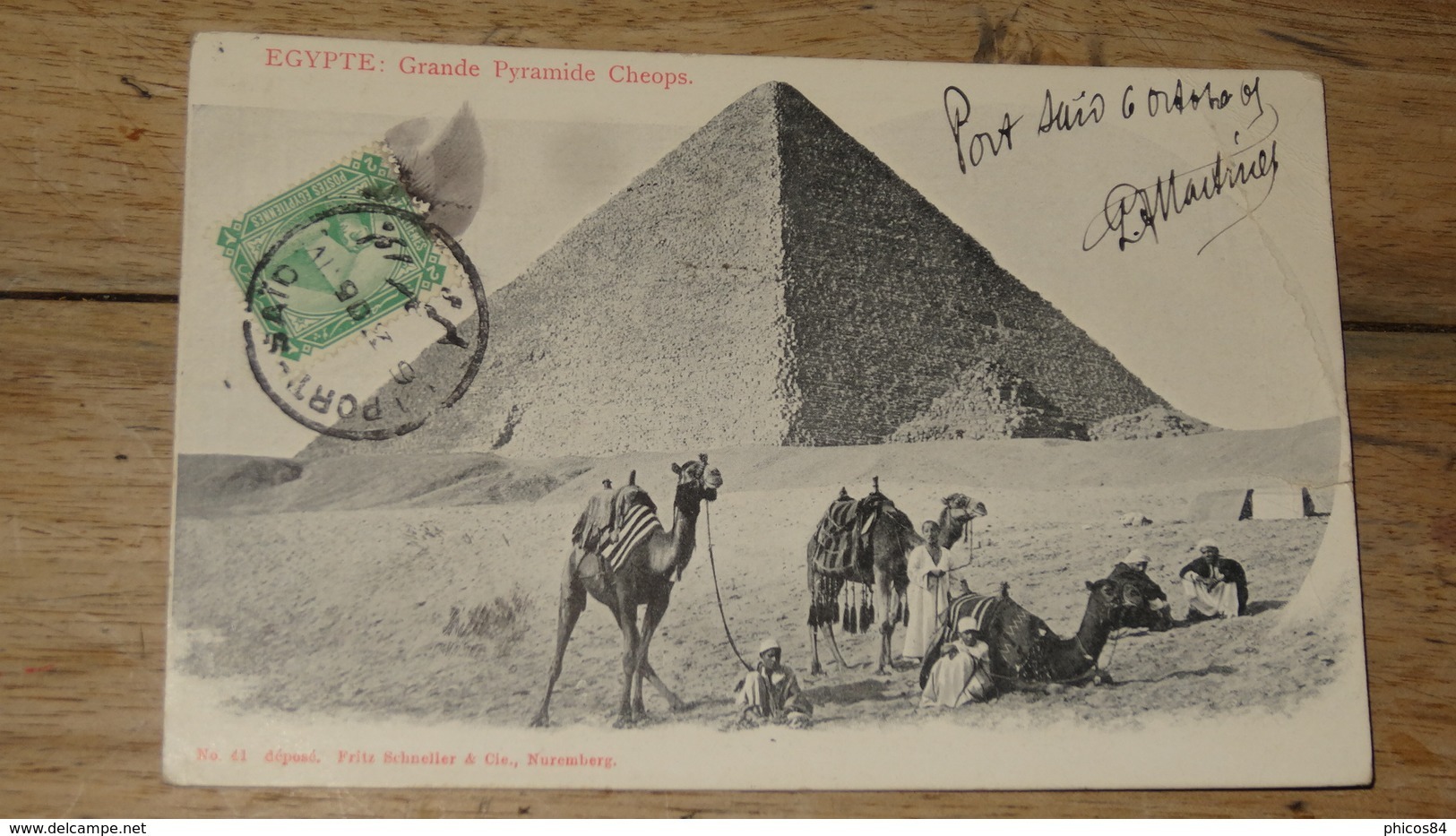 EGYPTE : Grande Pyramide Cheops ..................... HY46 - Pyramides