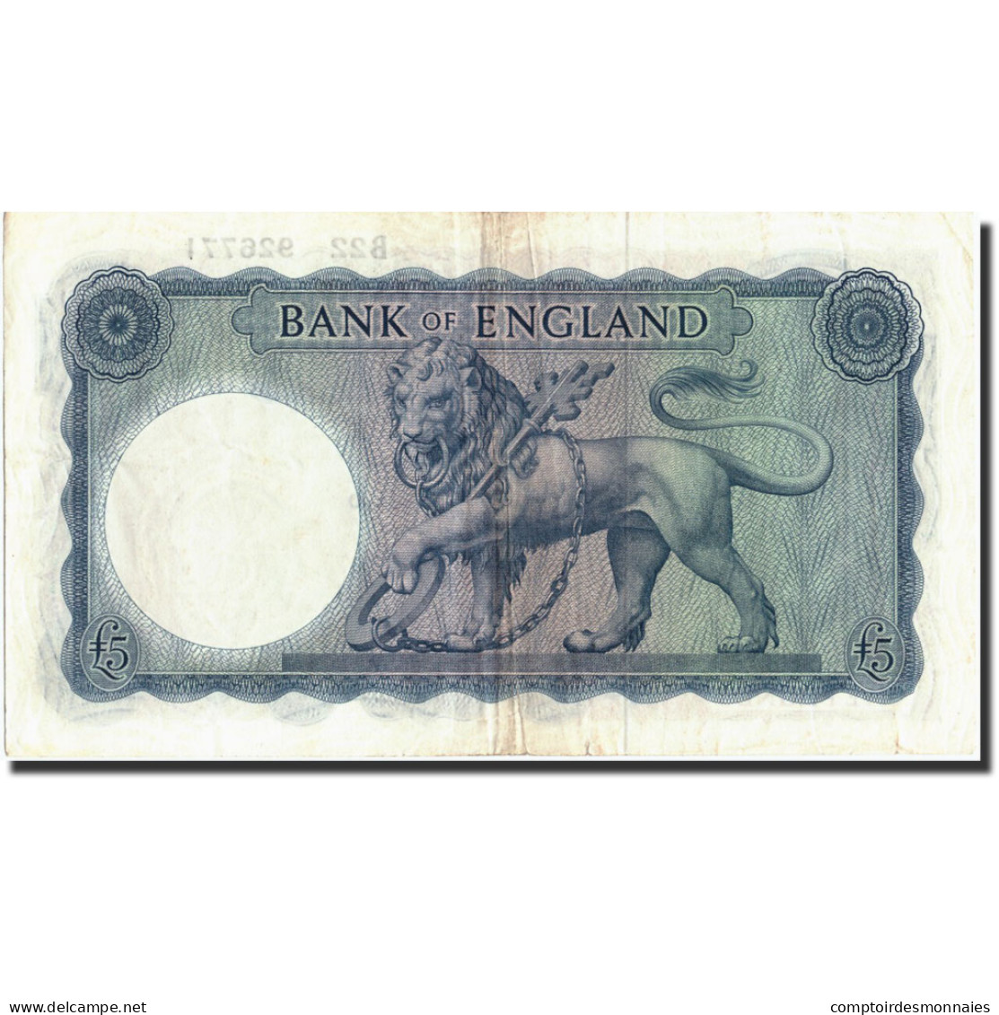 Billet, Grande-Bretagne, 5 Pounds, Undated (1957-61), Undated (1996), KM:371a - 5 Pounds