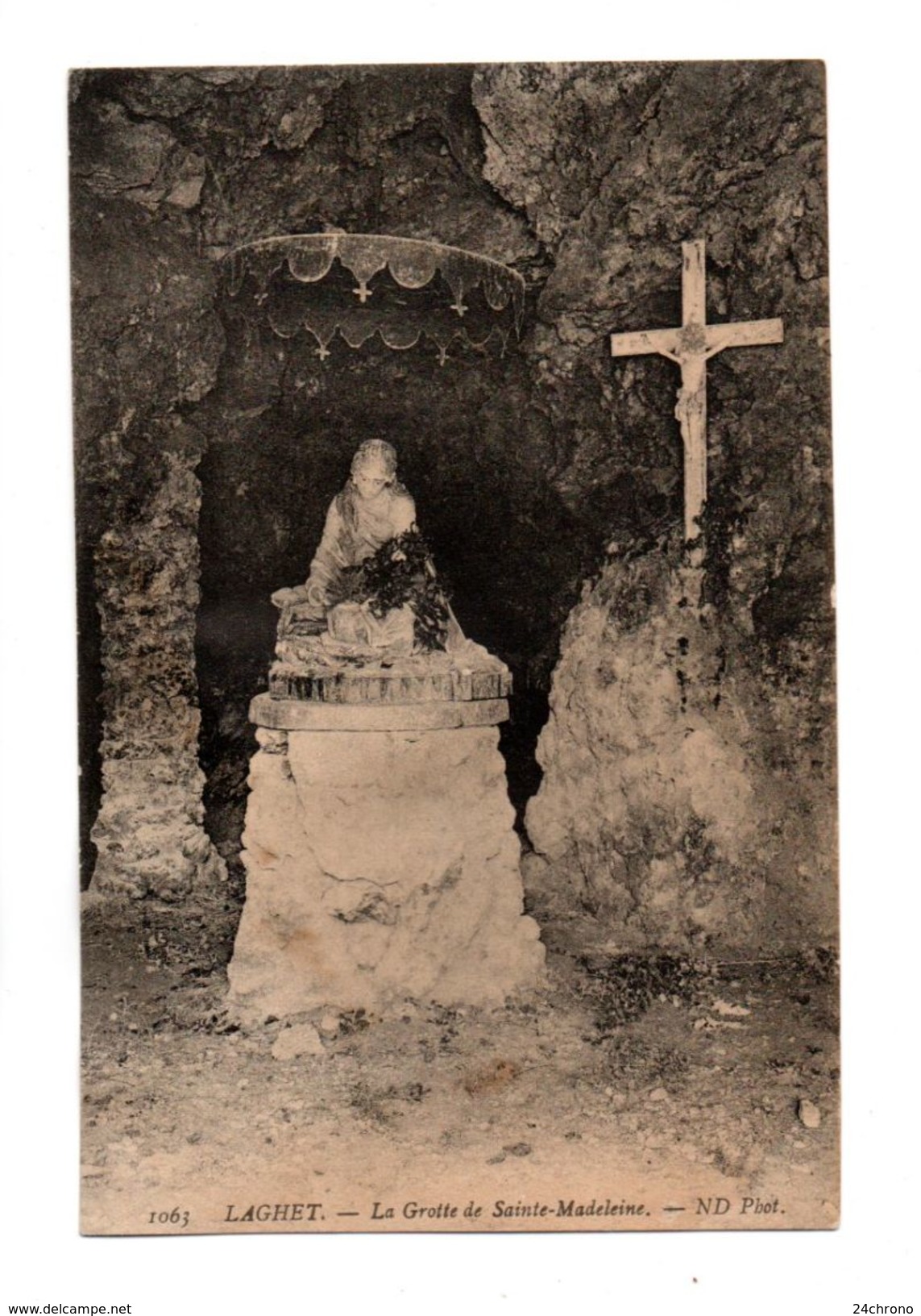 Laghet: La Grotte De Sainte Madeleine (17-1171) - Autres & Non Classés