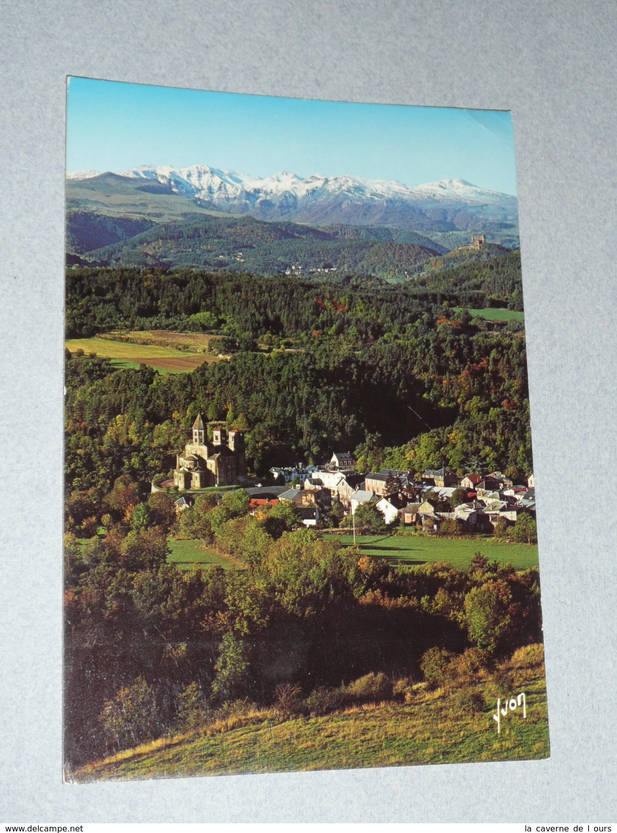 CPM, Carte Postale, Puy-de-Dôme 63, St Saint-Nectaire Le Haut, église - Saint Nectaire