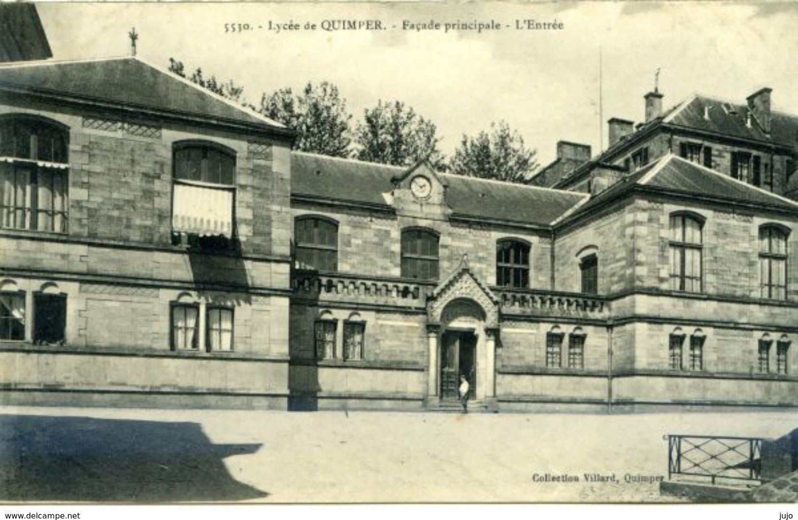 29 - Lycée De QUIMPER - Façade Principale - L'Entrée - Quimper