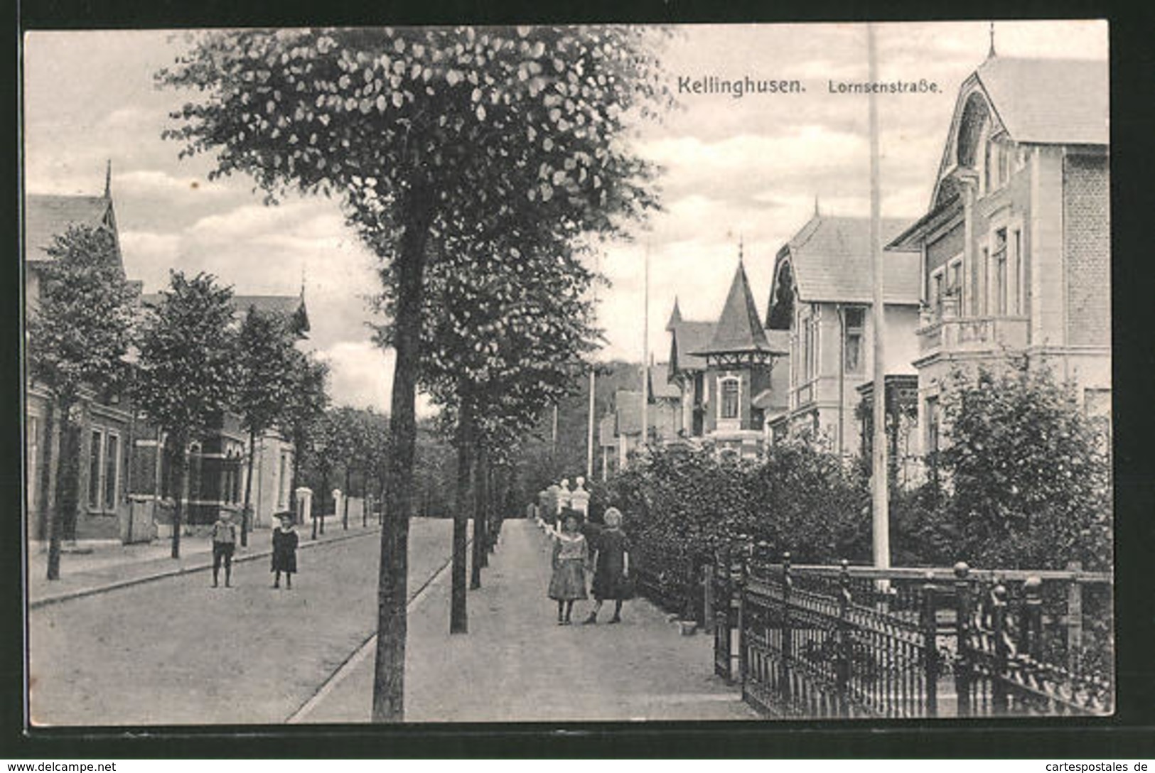 AK Kellinghusen, Kinder In Der Lornsenstrasse - Kellinghusen