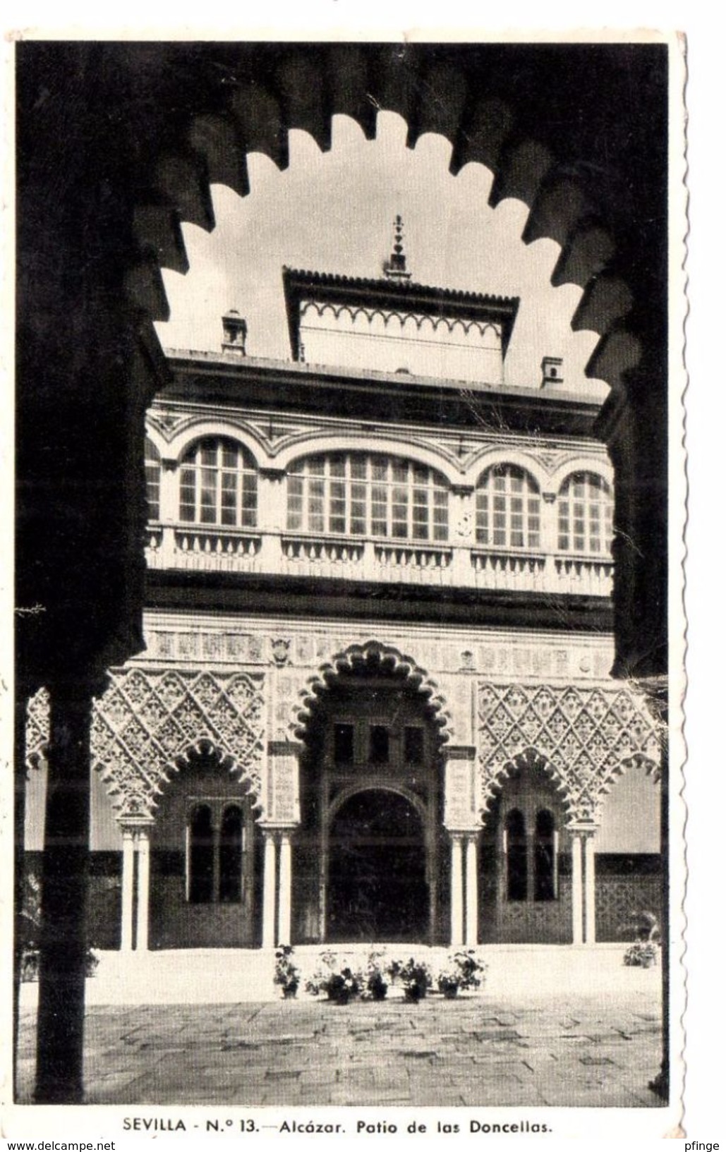 Sevilla - Alcazar - Patio De Las Doncellas - Sevilla