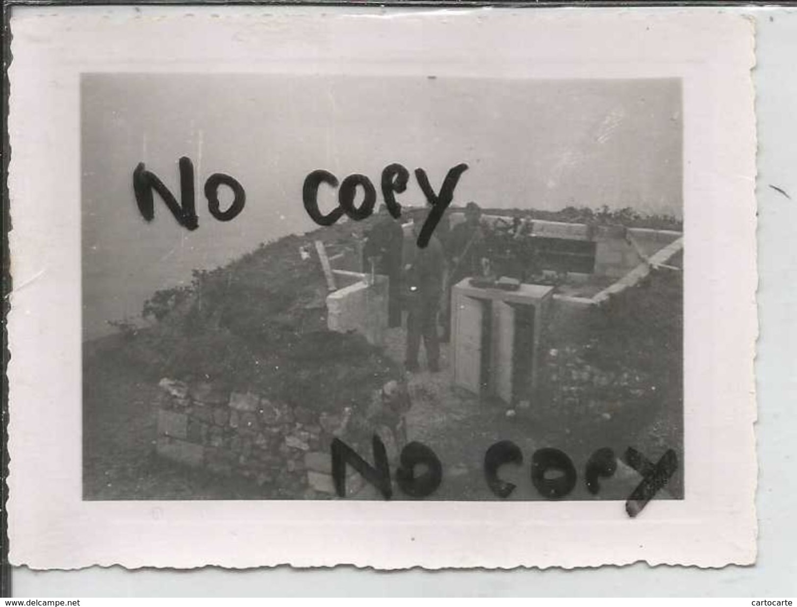 83 TOULON  LA SEYNE SUR MER  FORT EGUILLETTE  PHOTO ALLEMANDE 1940 / 1944 - Autres & Non Classés