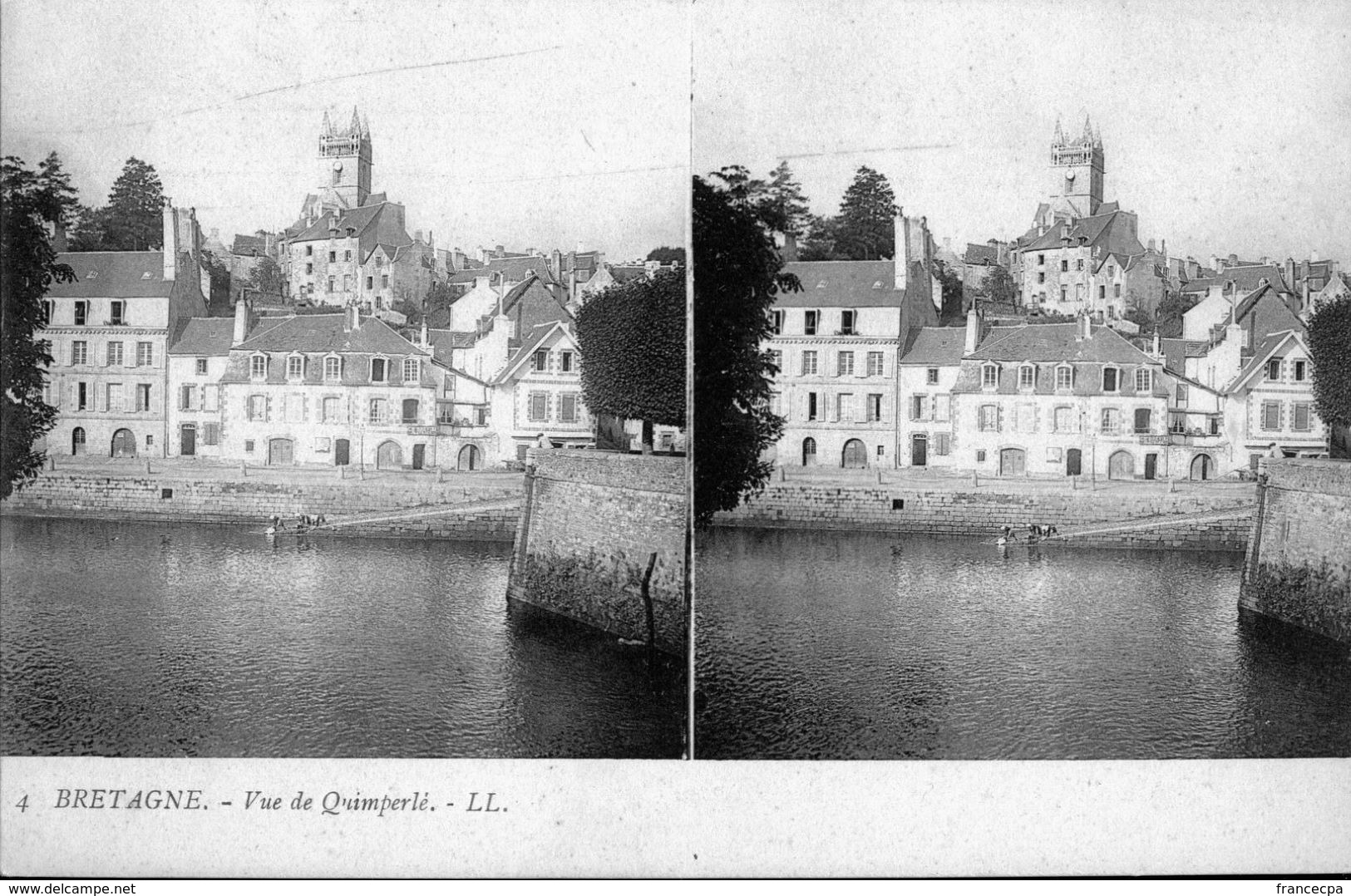 0371 STEREO - FINISTERE - Vue De QUIMPERLE - Quimperlé