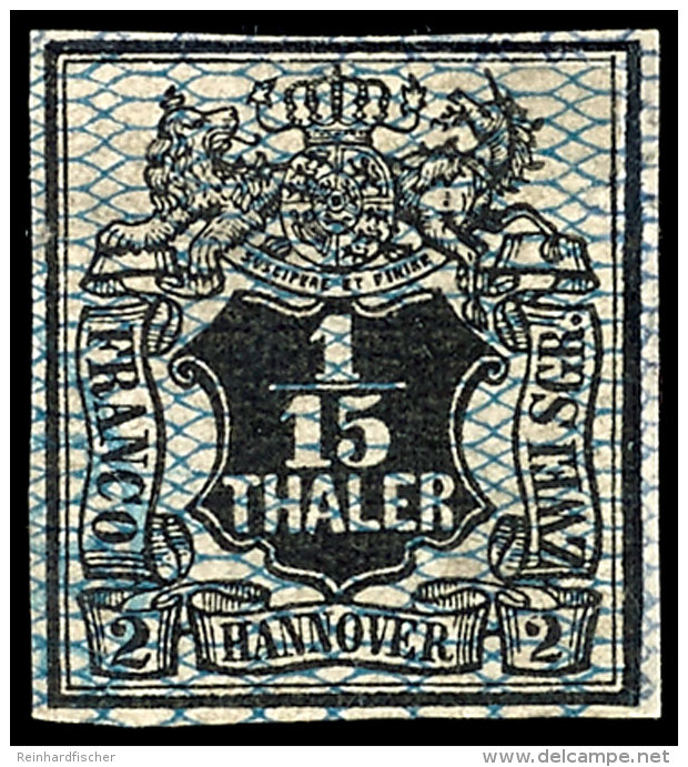 1/15 Thaler Tadellos Ungebraucht Mit Vollem Originalgummi Und Schwacher Falzspur, Allseits Vollrandig, Mi. 120,--,... - Hanovre