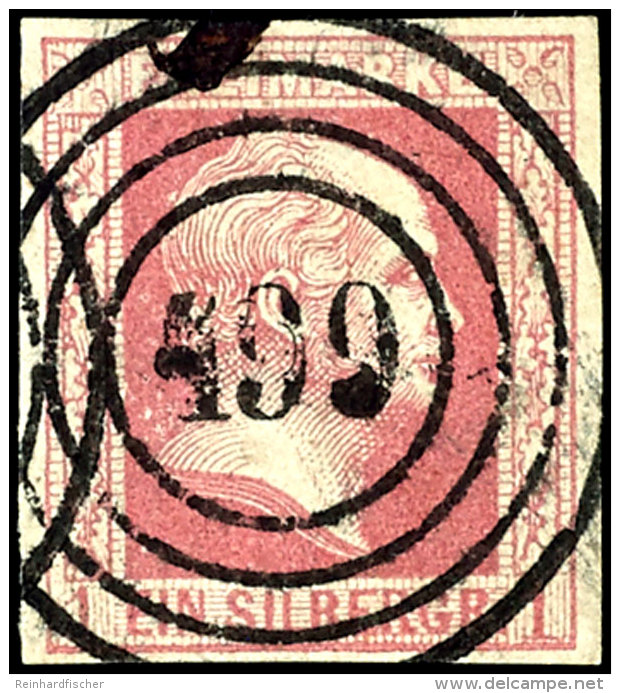 "499" - GNADENFREI, Zentrisch Und Klar Aus 1 Sgr. Rosa, Voll- Bis Breitrandig, Katalog: 6a O499 - GNADENFREI,... - Autres & Non Classés