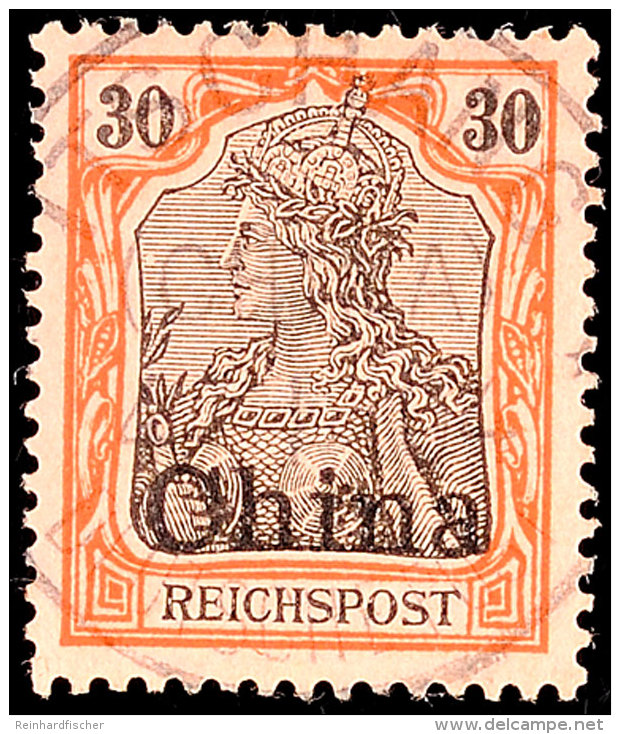 ITSCHANG 4 1 04 Zentrisch Auf 30 Pf. Reichspost, Katalog: 20 OITSCHANG 4 1 04 Centered On 30 Pf. Reichspost,... - Chine (bureaux)