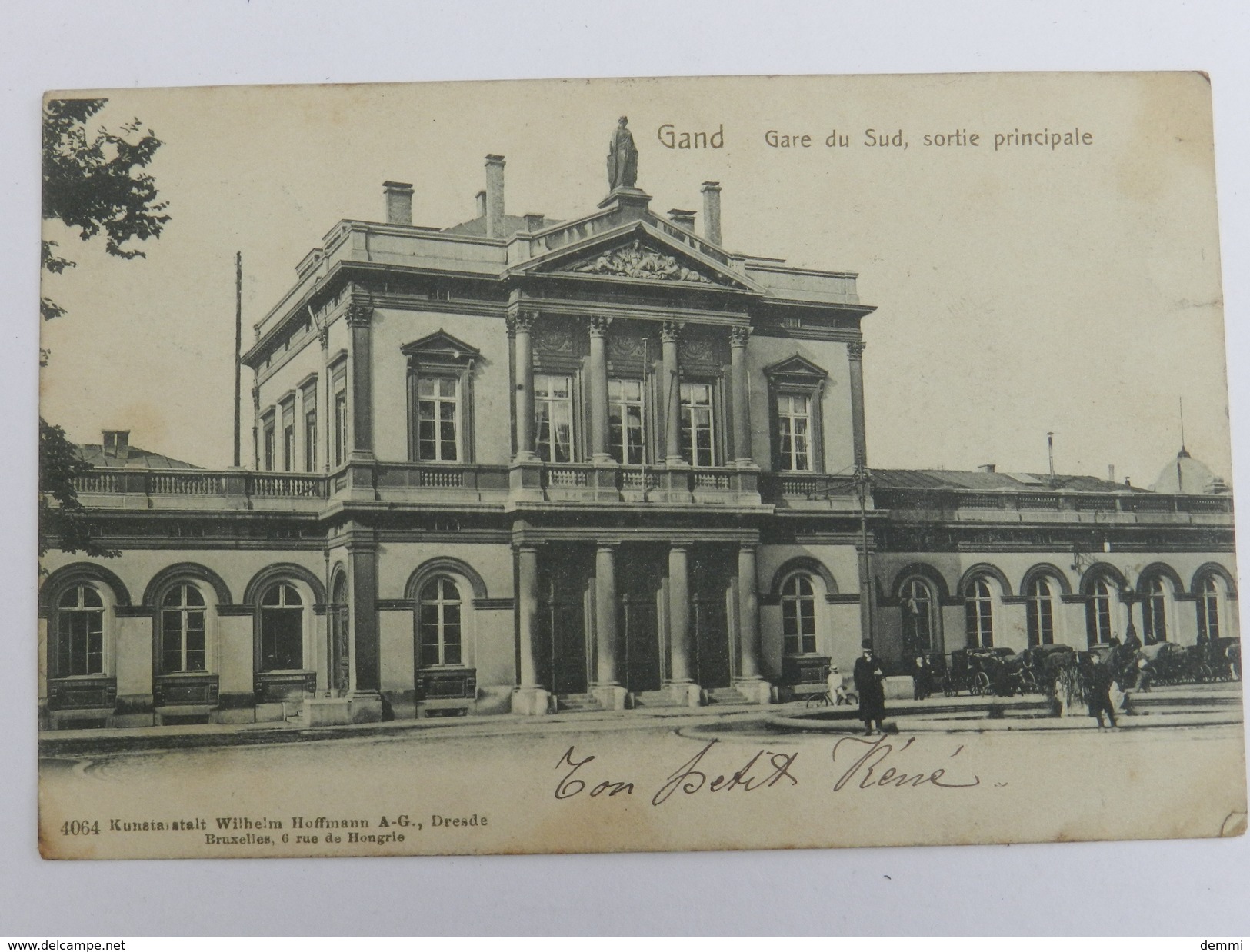 GAND - 4064 - Gare Du Sud, Sortie Principale - Gent