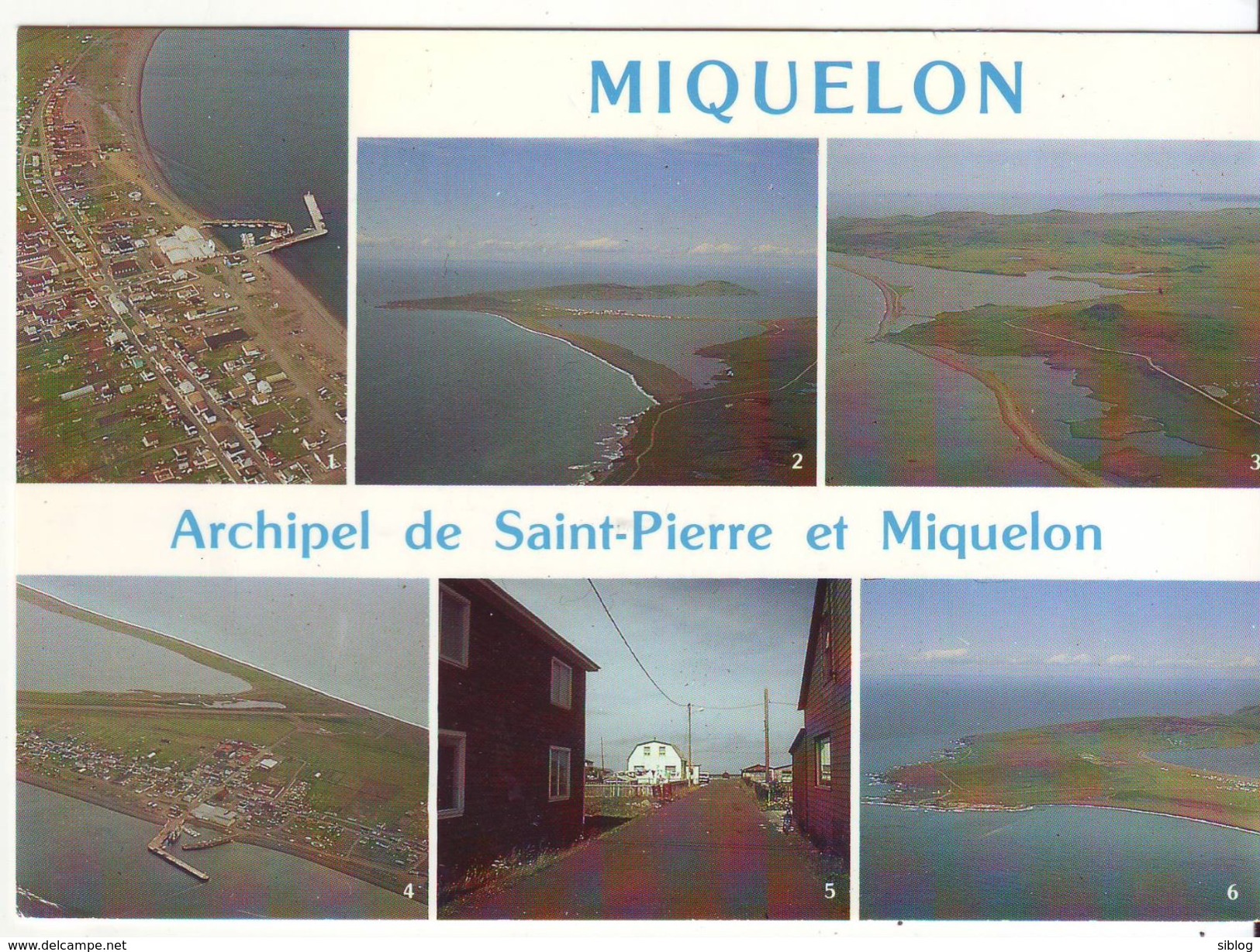 CPM/CPSM - ARCHIPEL DE SAINT PIERRE ET MIQUELON  - Multivues - Saint-Pierre-et-Miquelon
