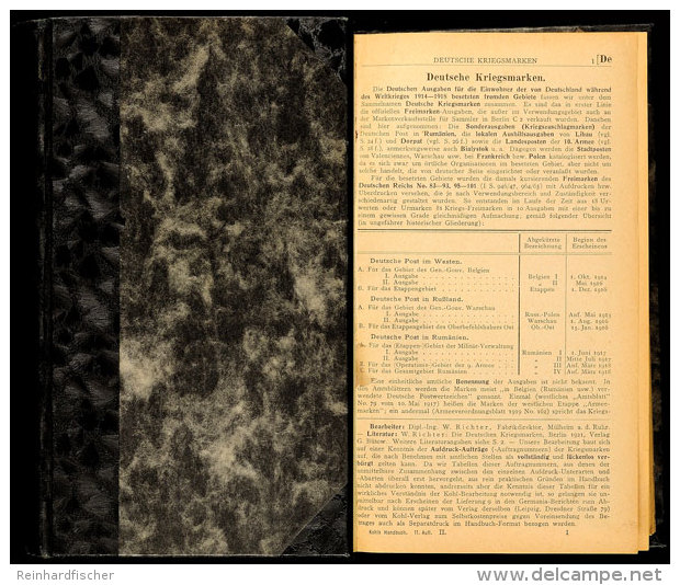 Kohl Handbuch, 11. Auflage Ca. 1929, Badn 2, Deutsche Kriegsgebiete Und Kolonien-Buchstabe "F", Alle Welt, Seltenes... - Other & Unclassified