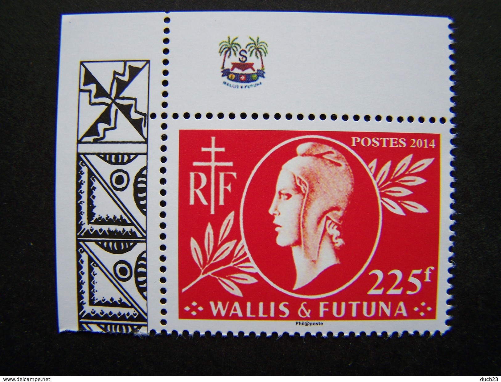 WALLIS ET FUTUNA 2014 NEUF** SANS CHARNIERE 70ème ANNIVERSAIRE MARIANNE - Nuevos