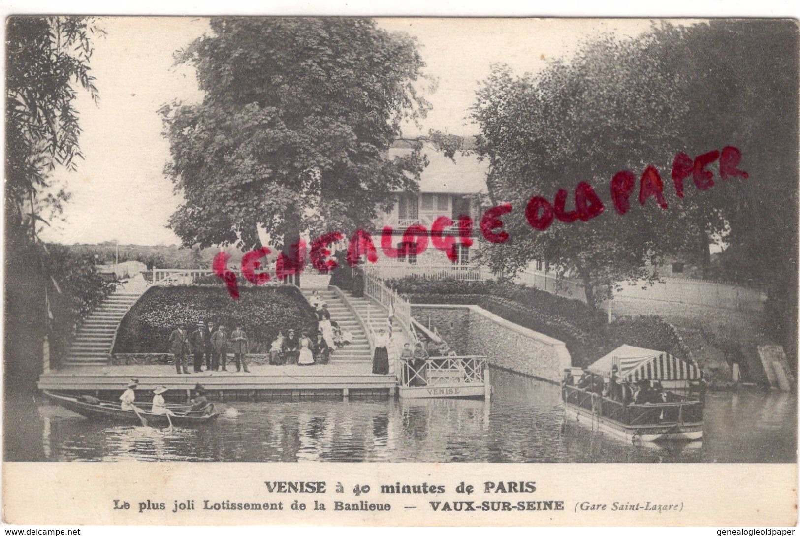 78 -- VAUX SUR SEINE - VENISE A 40 MINUTES DE PARIS - Vaux De Cernay