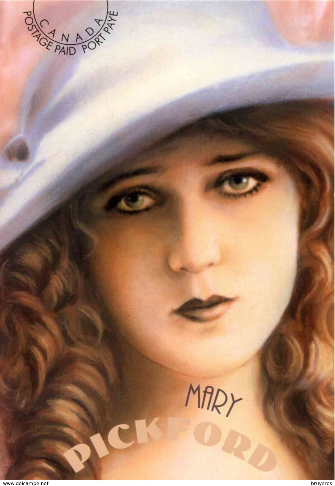 Entier Postal De 2006 Sur Carte Postale Avec Timbre Et Illust. "Canadiens à Hollywood : Mary PICKFORD" - 1953-.... Reinado De Elizabeth II