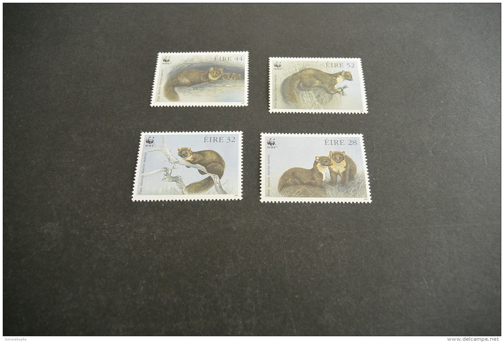 K12162-  - Set MNH   Ireland -Eire  - 1992-  - Pine Marten - Weight For Shipment 20gr. - Unused Stamps