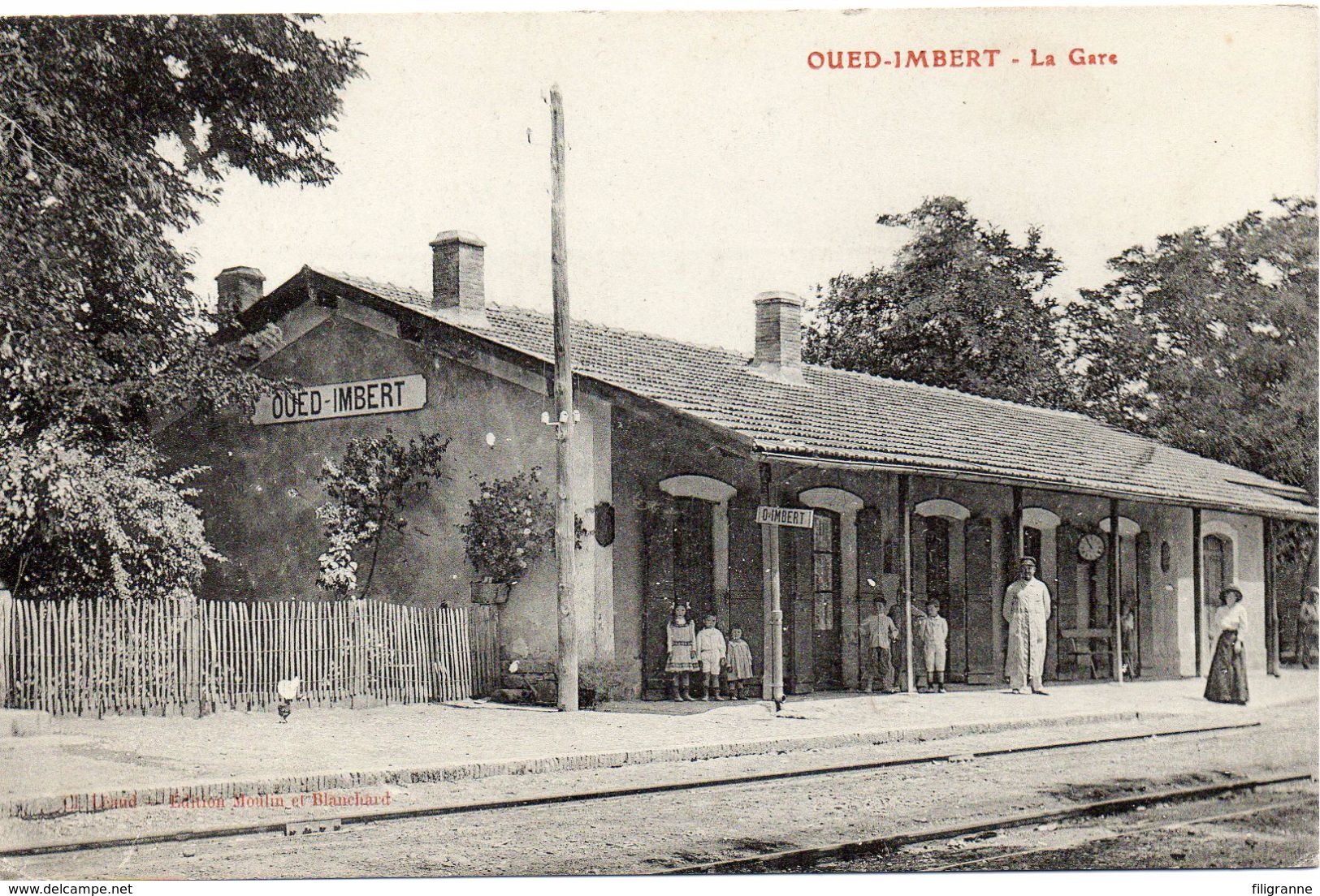 OUED IMBERT  La Gare - Autres & Non Classés