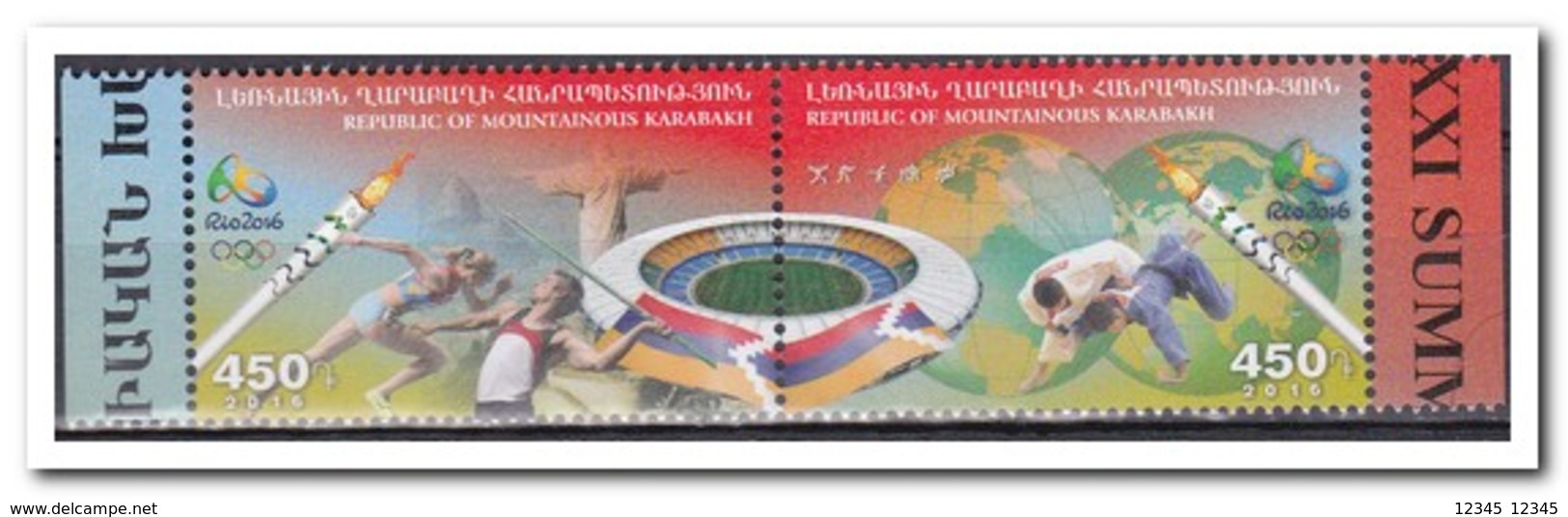 Nagorno  Karabaki 2016, Postfris MNH, Olympic Games - Andere-Azië