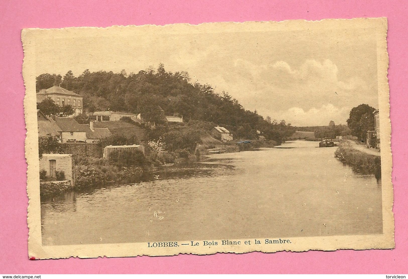 C.P. Lobbes  =  Le  Bois  Blanc  Et  La  Sambre - Lobbes