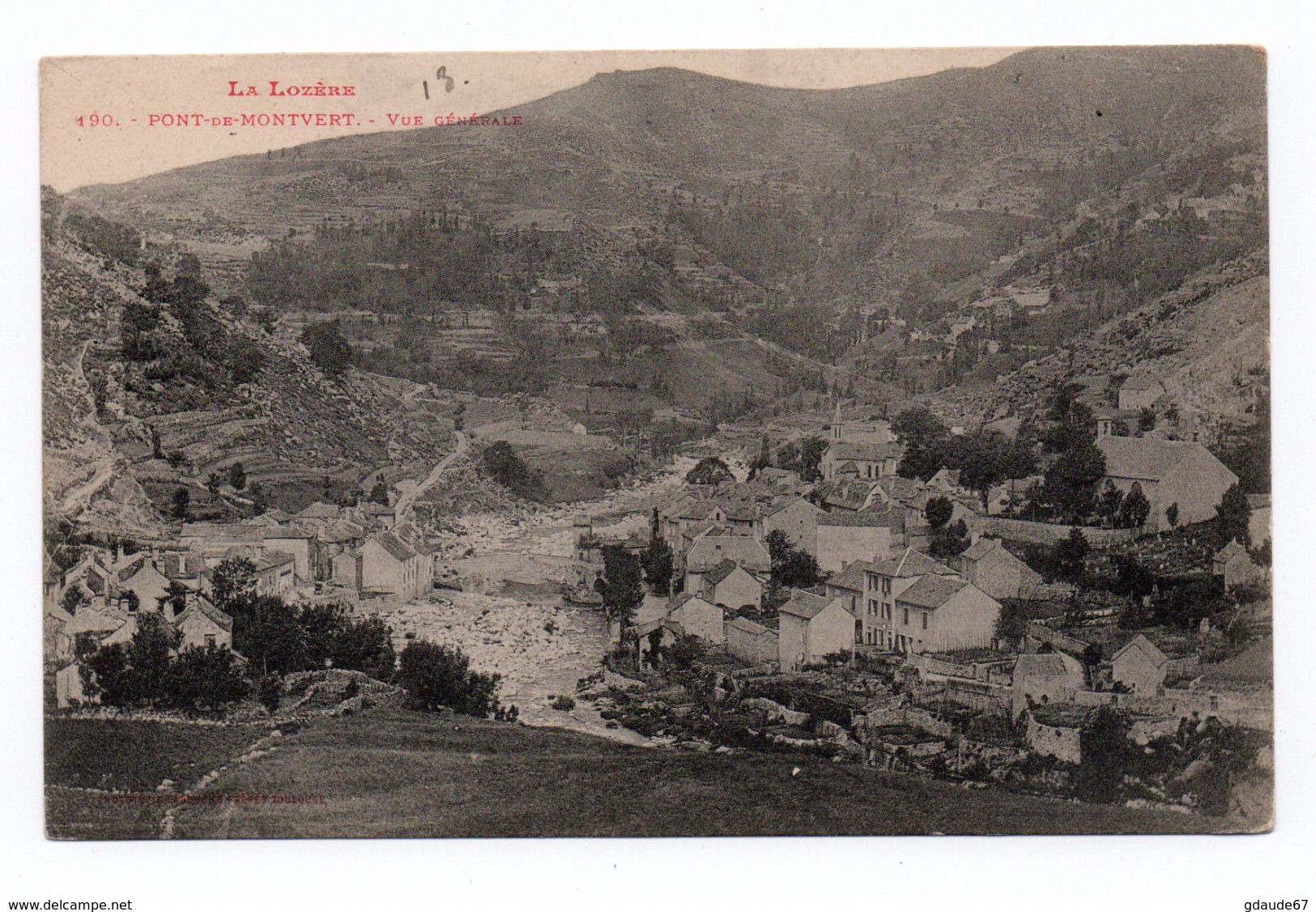 PONT DE MONTVERT (48) - VUE GENERALE - Le Pont De Montvert