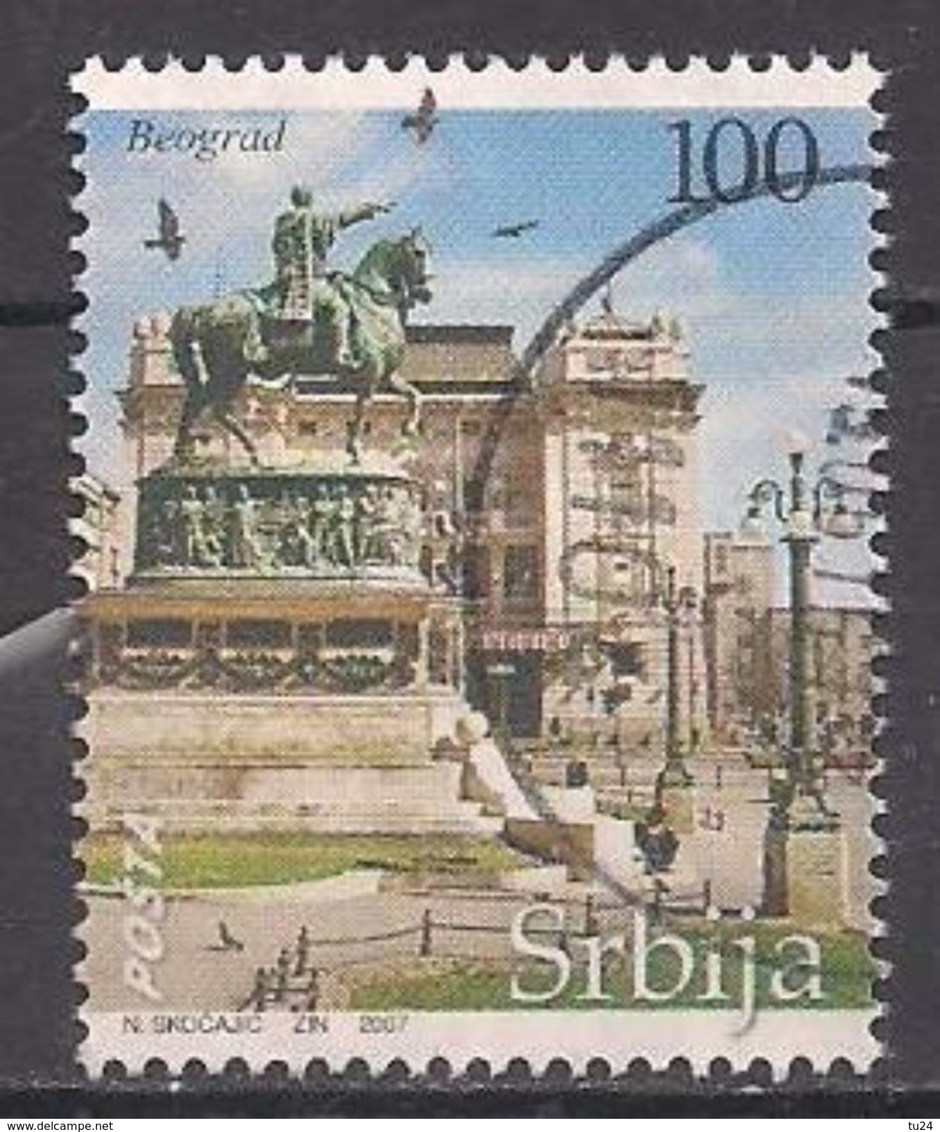 Serbien  (2007)  Mi.Nr.  173  Gest. / Used  (1fi19) - Serbien
