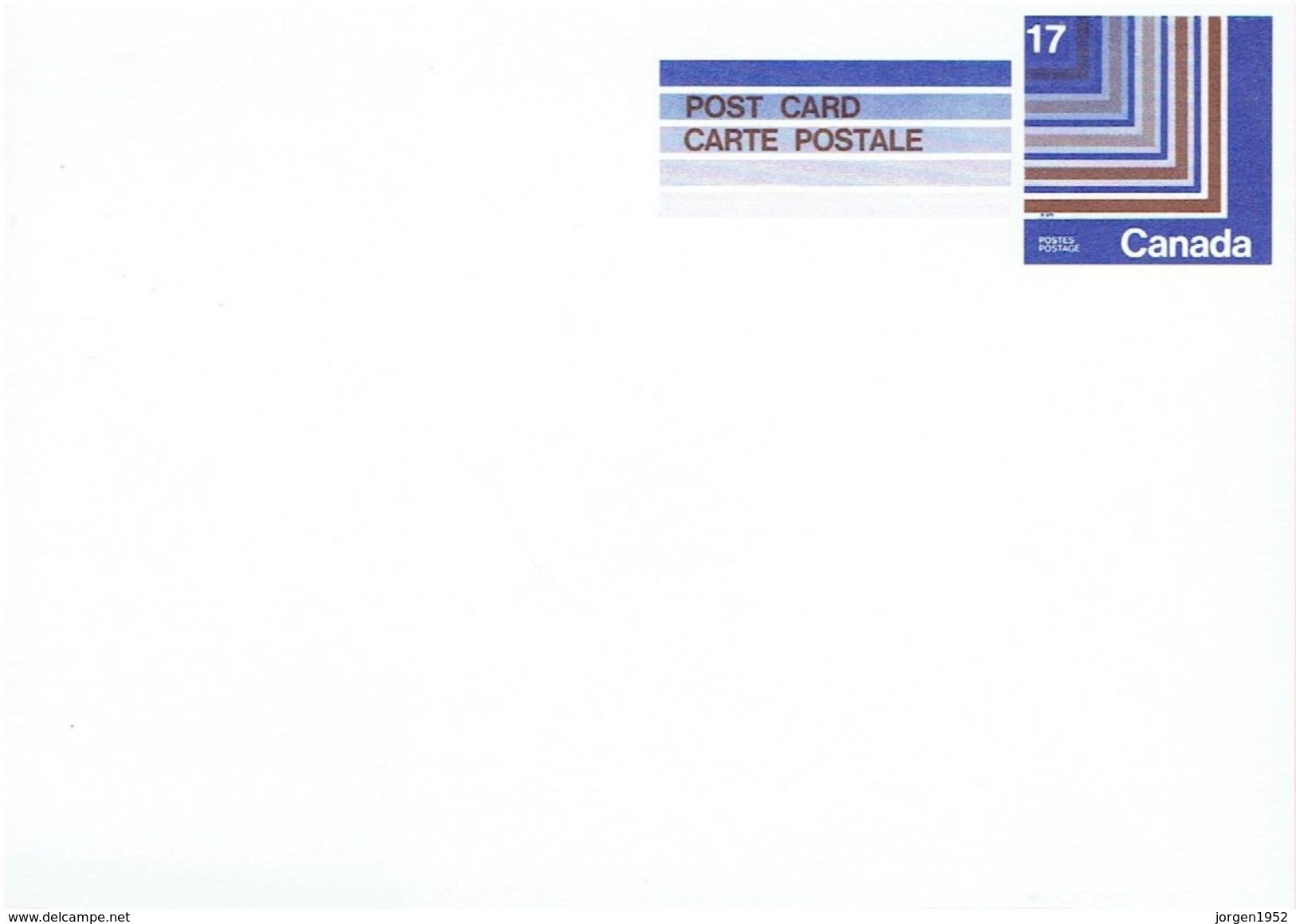 CANADA #  POST CARD - Cartoline Illustrate Ufficiali (della Posta)