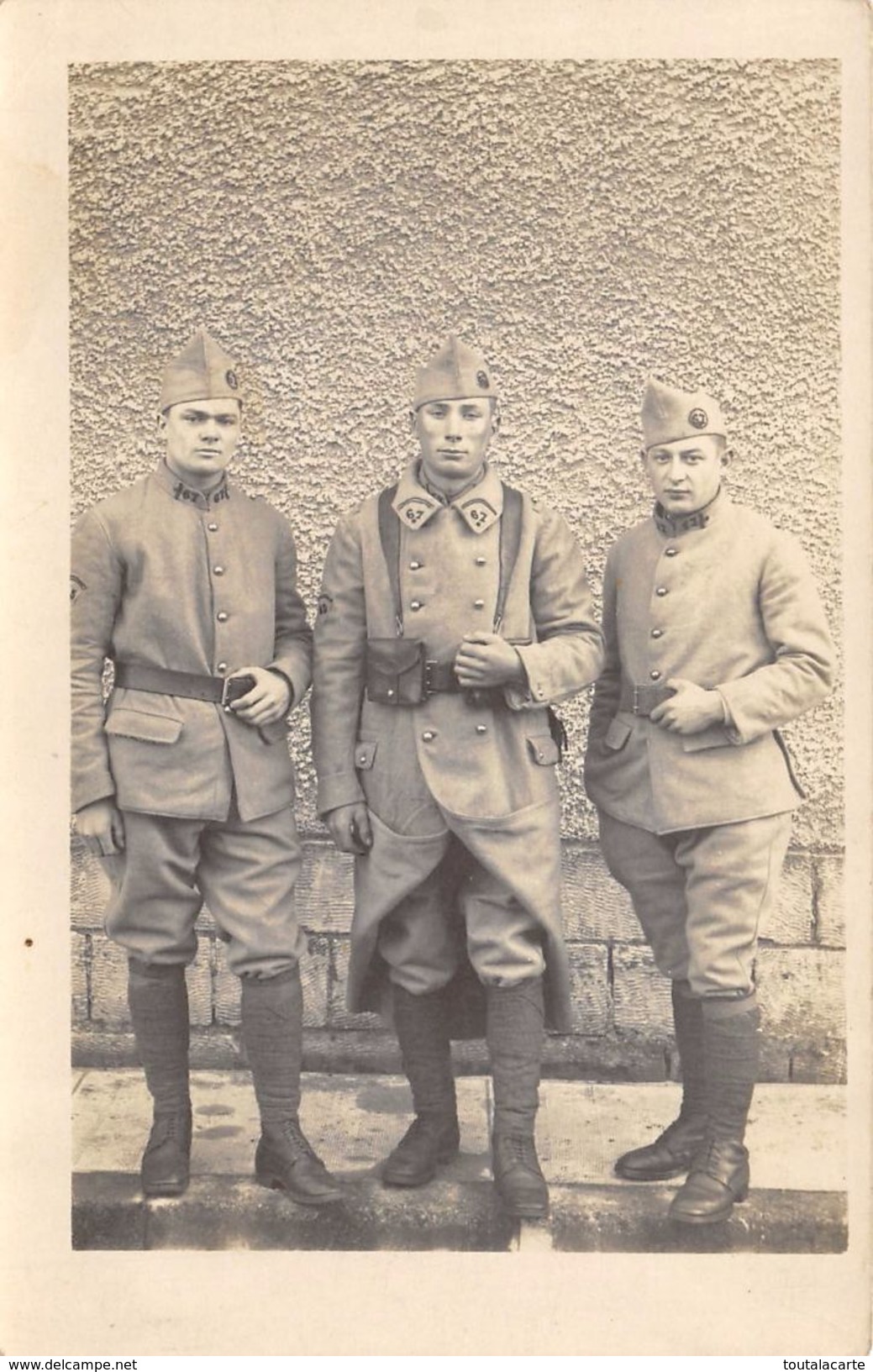 CARTE PHOTO  MILITARIA - Régiments