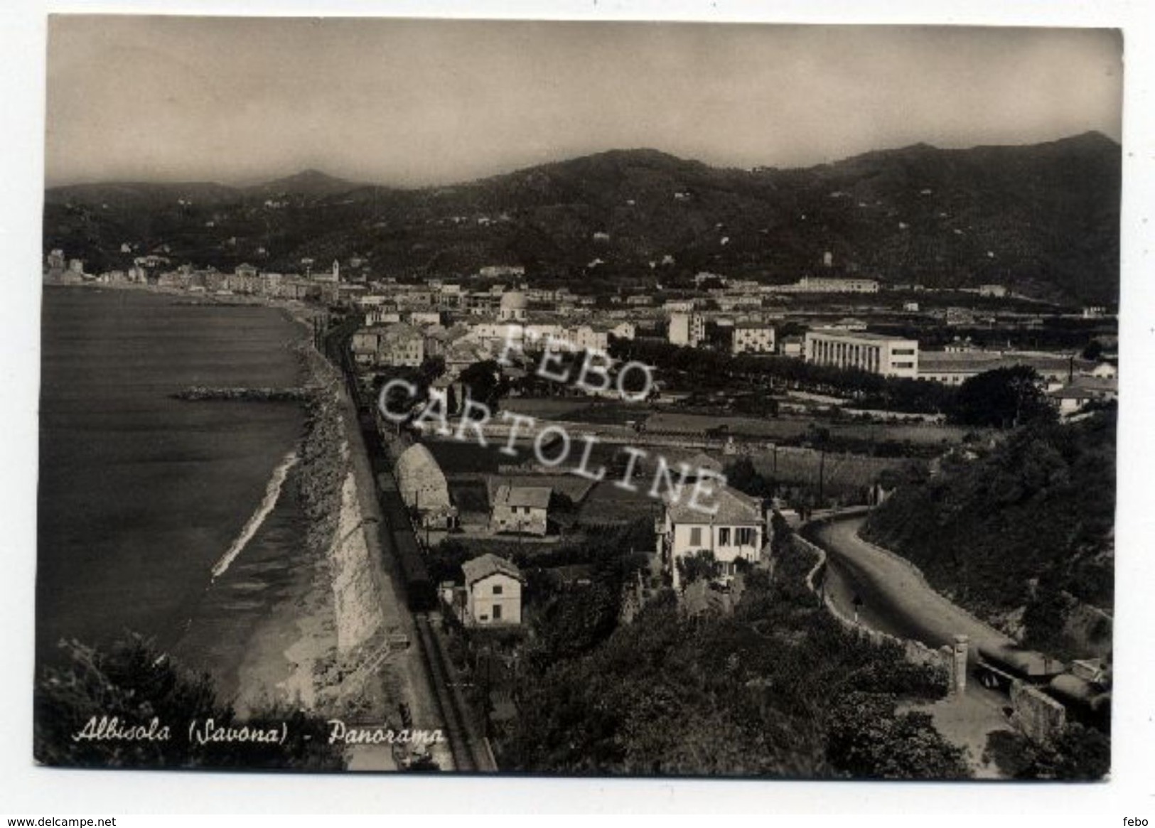 Albisola Savona Panorama Scritta E Viaggiata 1950 # - Savona