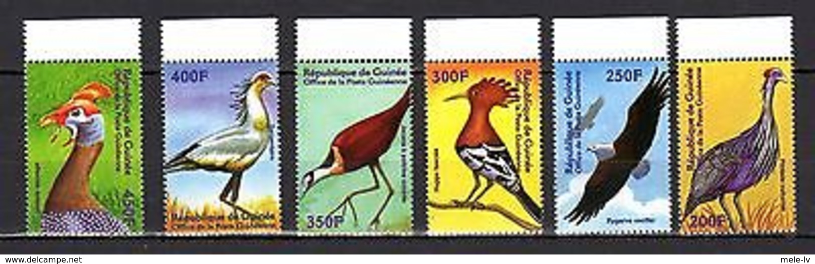 Guinea Birds MNH -(e-10) - Other & Unclassified