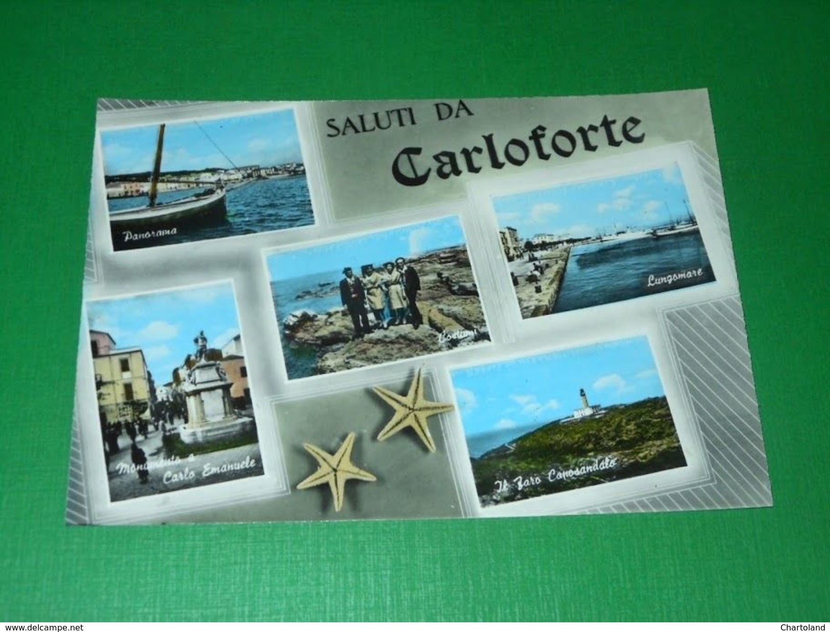 Cartolina Saluti Da Carloforte - Vedute Diverse 1960 Ca #1 - Cagliari