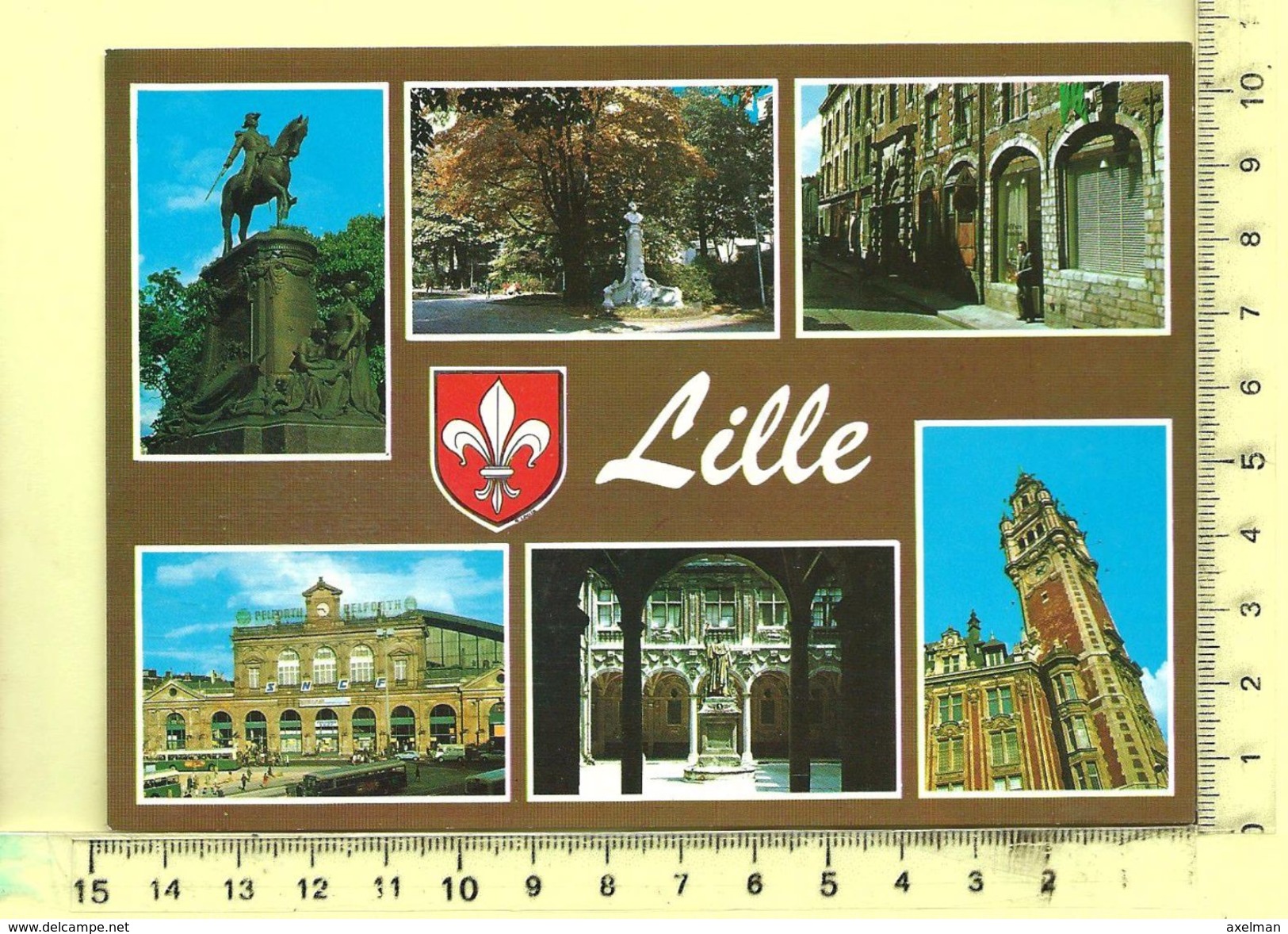 CPM, LILLE: Multivues Et Blason - Lille