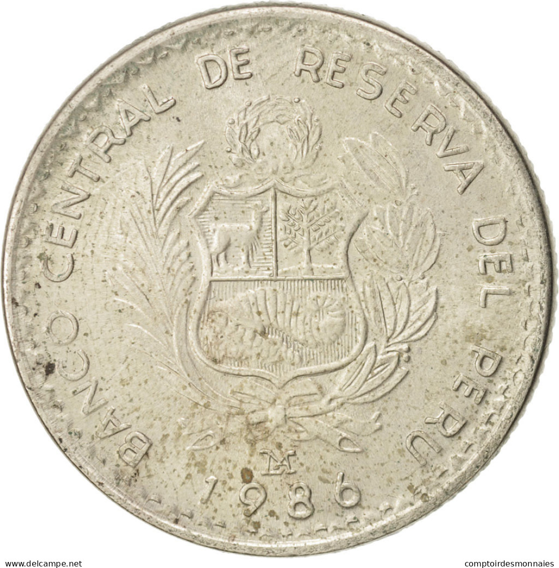 Monnaie, Pérou, Inti, 1986, Lima, SUP, Copper-nickel, KM:296 - Pérou