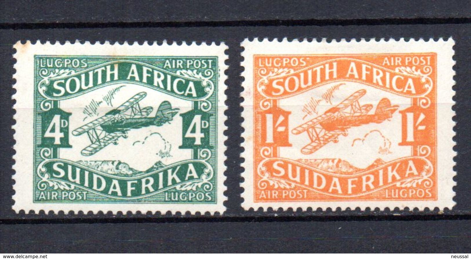 Serie Nº A-5/6  South Africa. - Unclassified