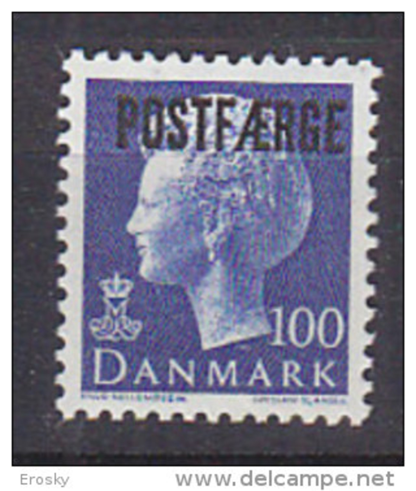 L4897 - DANEMARK DENMARK Yv N°589 ** COLIS - Pacchi Postali