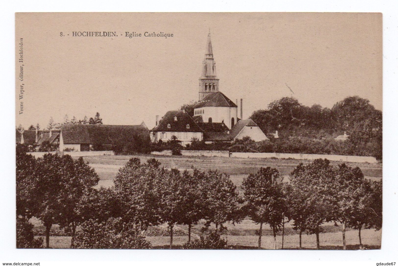 HOCHFELDEN (67) - EGLISE CATHOLIQUE - Hochfelden