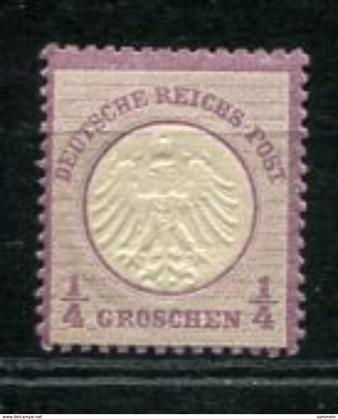 6069 - DEUTSCHES REICH - Mi.Nr. 1 Mit Falz / Mint But Hinged - Neufs