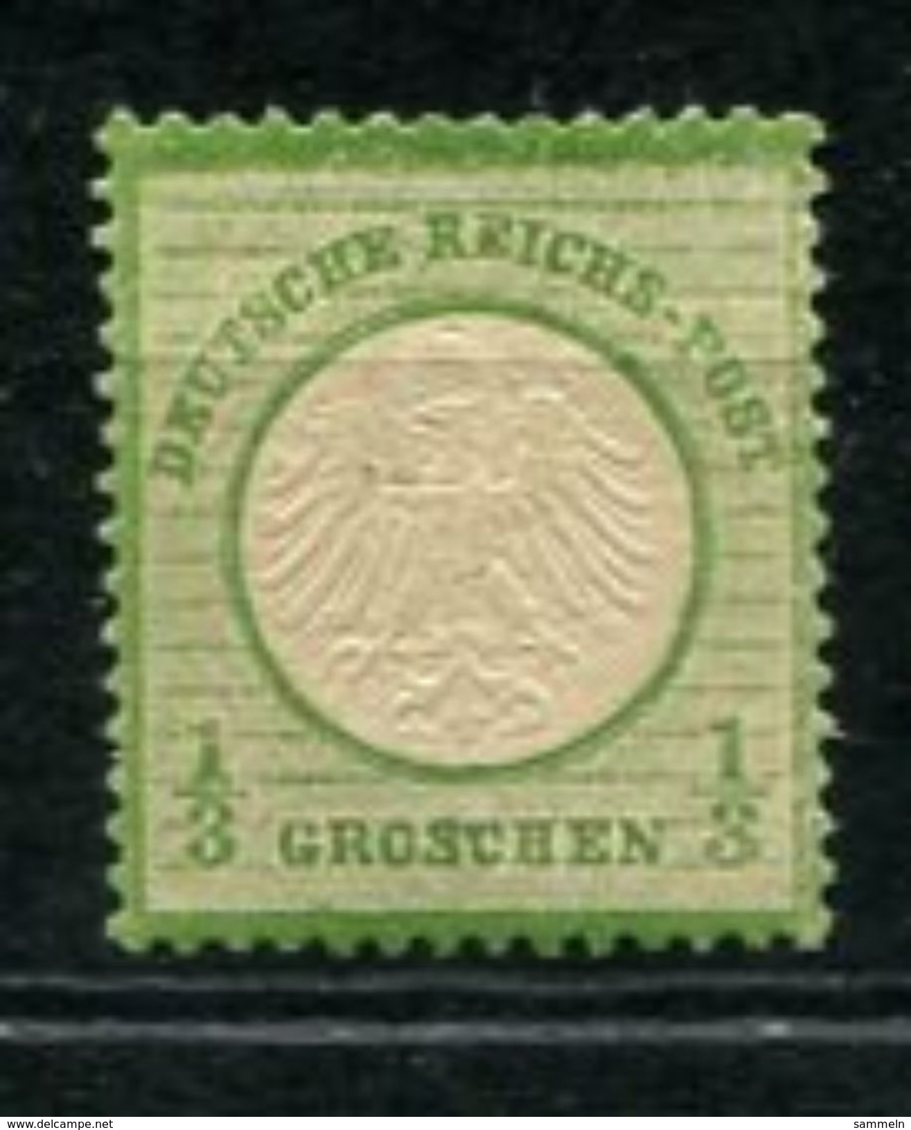 6070 - DEUTSCHES REICH - Mi.Nr. 2 Mit Falz, Geprüft / Mint But Hinged, Certified - Ungebraucht