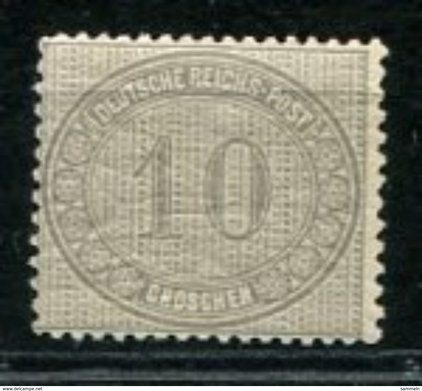 6071 - DEUTSCHES REICH - Mi.Nr. 12 Mit Falz, Signiert / Mint But Hinged, Signed - Unused Stamps