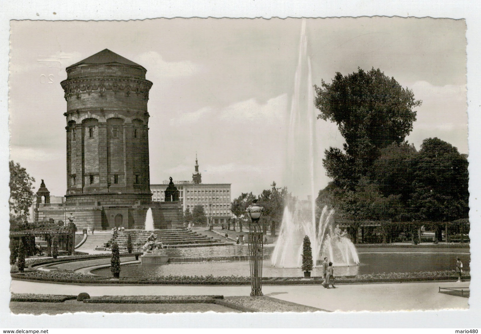 C.P.PICCOLA    MANNHEIM   FRIEDRICHSPLATZ         2  SCAN     (NUOVA) - Mannheim