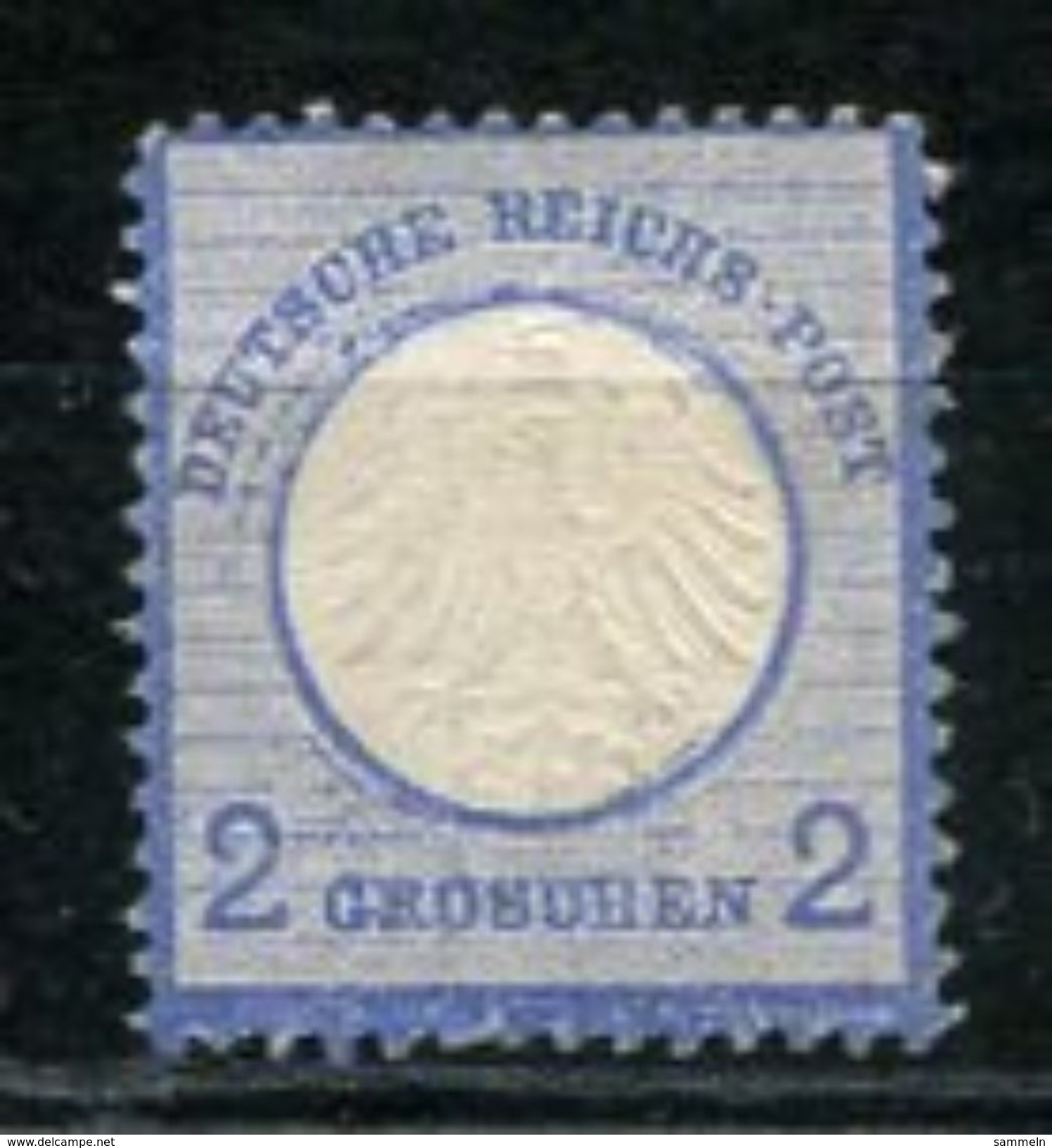 6086 - DEUTSCHES REICH - Mi.Nr. 5 Ohne Gummi / W/o Gum - Unused Stamps