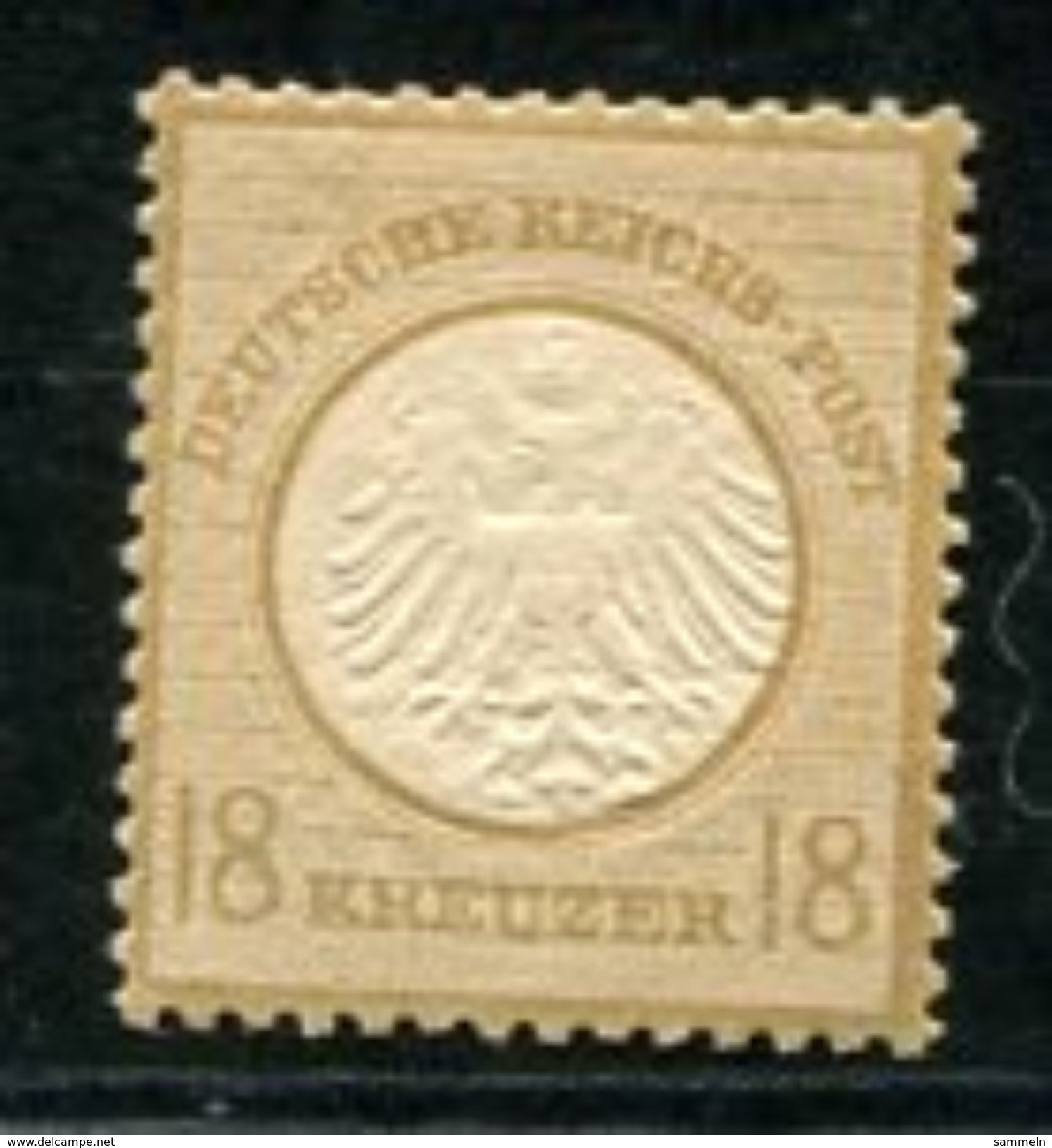 6088 - DEUTSCHES REICH - Mi.Nr. 11 Mit Falz, Gepr. Hennies / Mint But Hinged, Certified - Ungebraucht