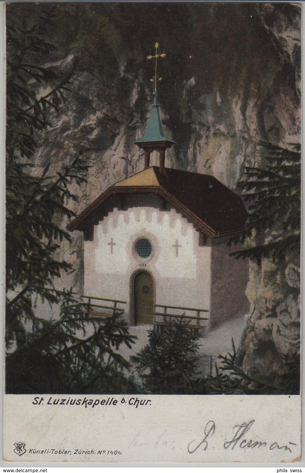 St. Luziuskapelle Bei Chur - Photo: Carl Künzli No. 1404 - Chur