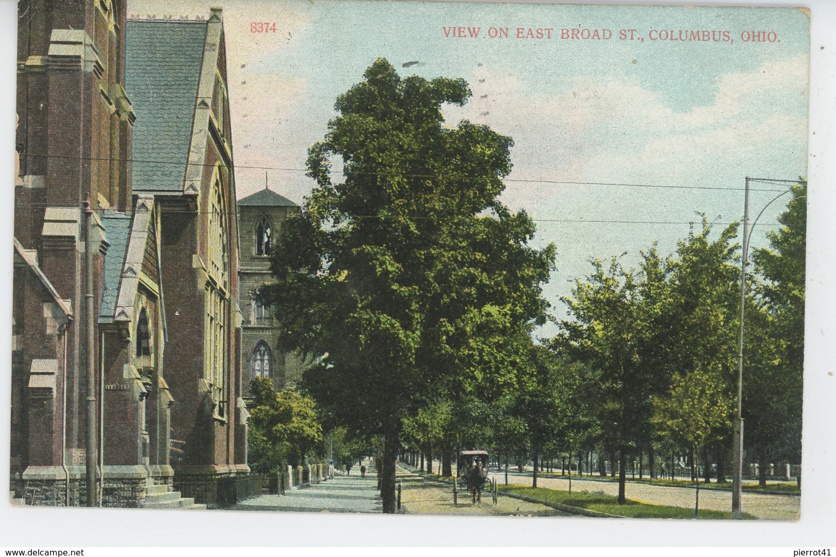 U.S.A. - OHIO - COLUMBUS - View On East Broad Street - Columbus