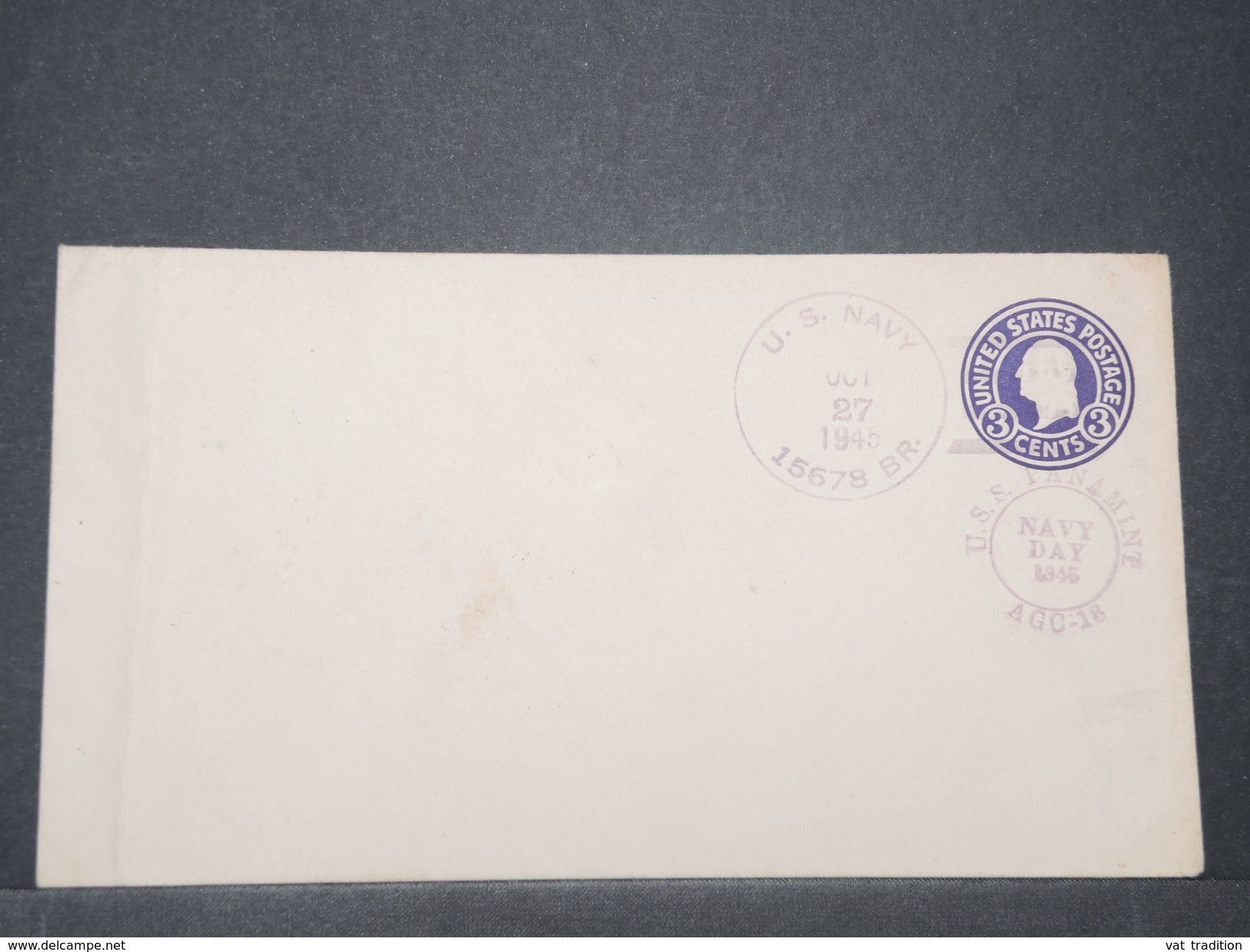 ETATS UNIS - Entier Postal , Oblitération U.S. Navy En 1945 - L 9458 - 1941-60